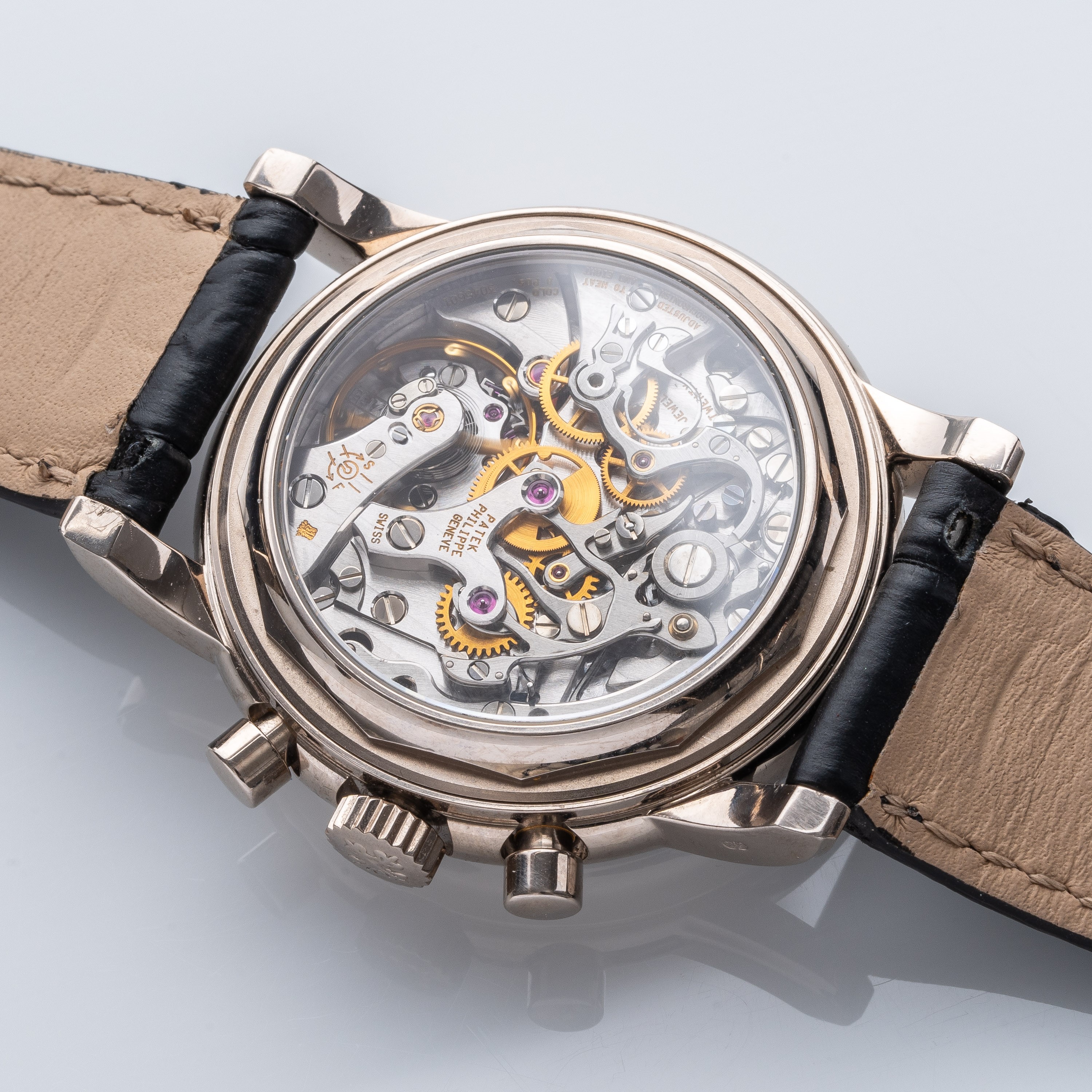 Patek Philippe - Cronografo Perpetuale 3970 in oro bianco 18 kt con calendario perpetuo, fasi lun...