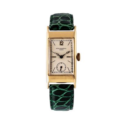 Tegolino, orologio solo tempo a carica manuale in oro giallo 18 kt con sfere Breguet