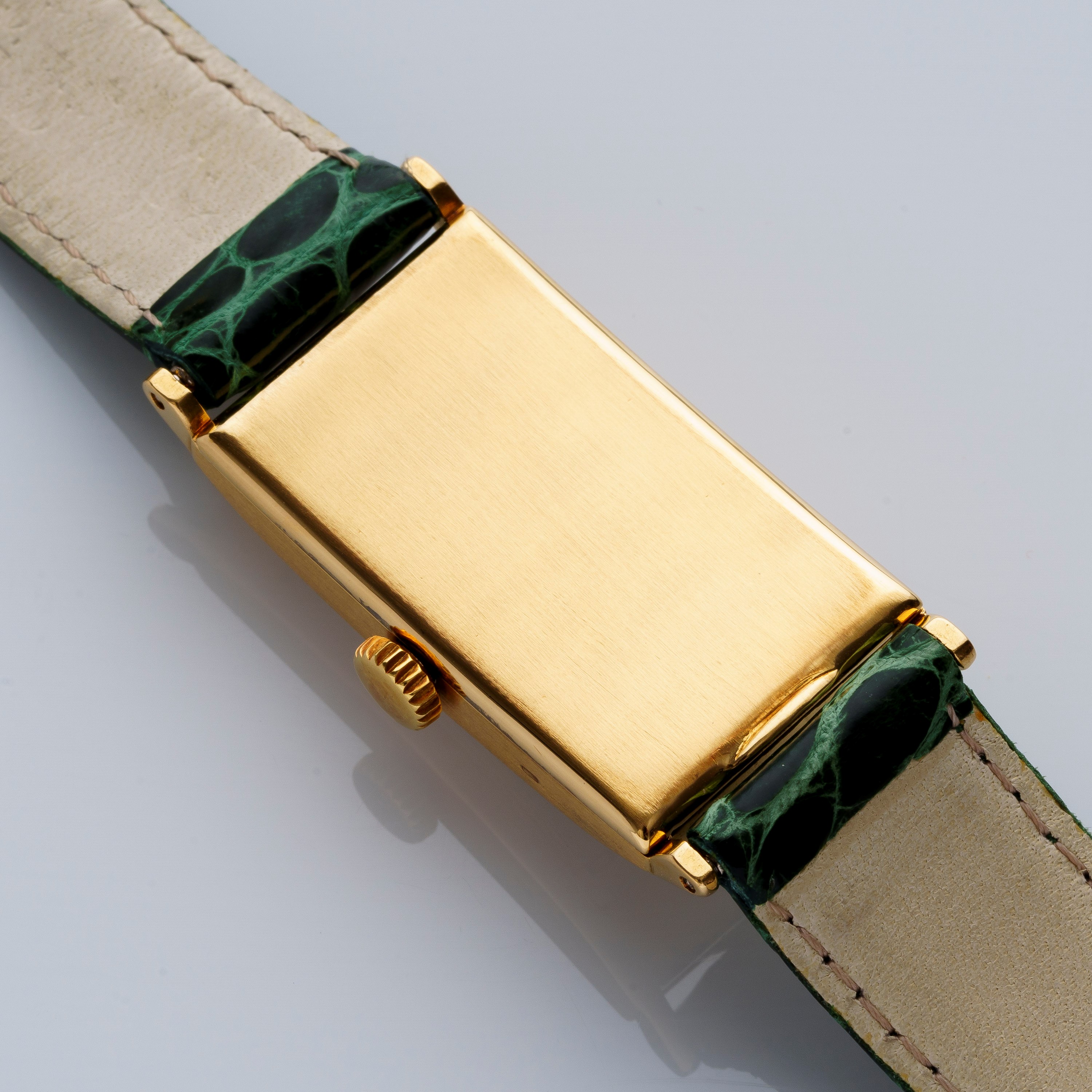 Patek Philippe - Tegolino, orologio solo tempo a carica manuale in oro giallo 18 kt con sfere Bre...
