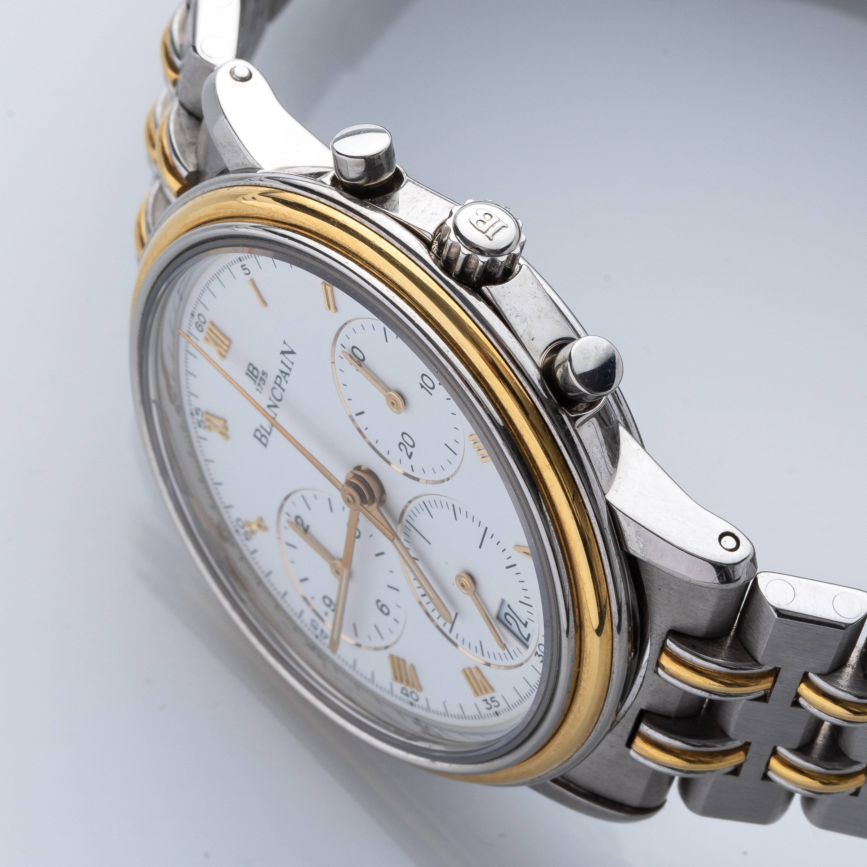 Blancpain - Villeret Chrono (Cronografo automatico) in acciaio e oro 18 kt