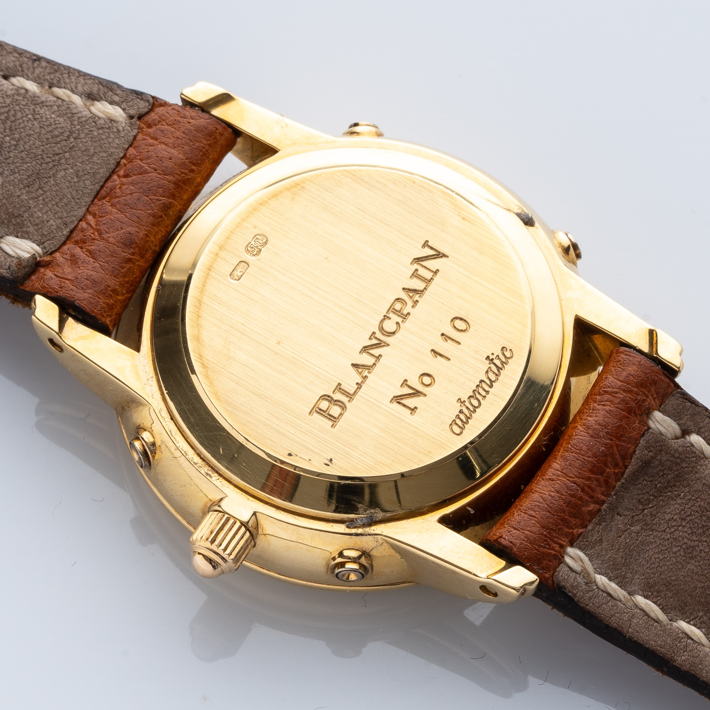 Blancpain - Villeret Calendar – Orologio da donna in oro giallo 18 kt con triplo calendario e fas...
