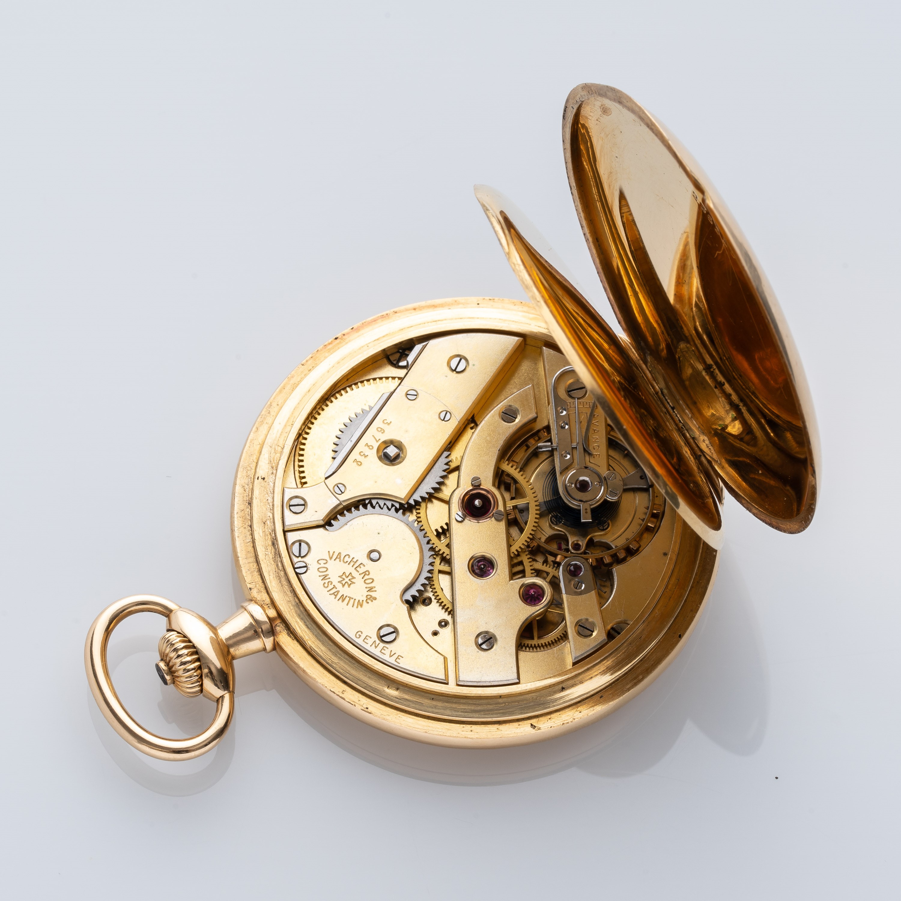 Vacheron Constantin - Savonette. Orologio da tasca a carica manuale in oro 18 kt