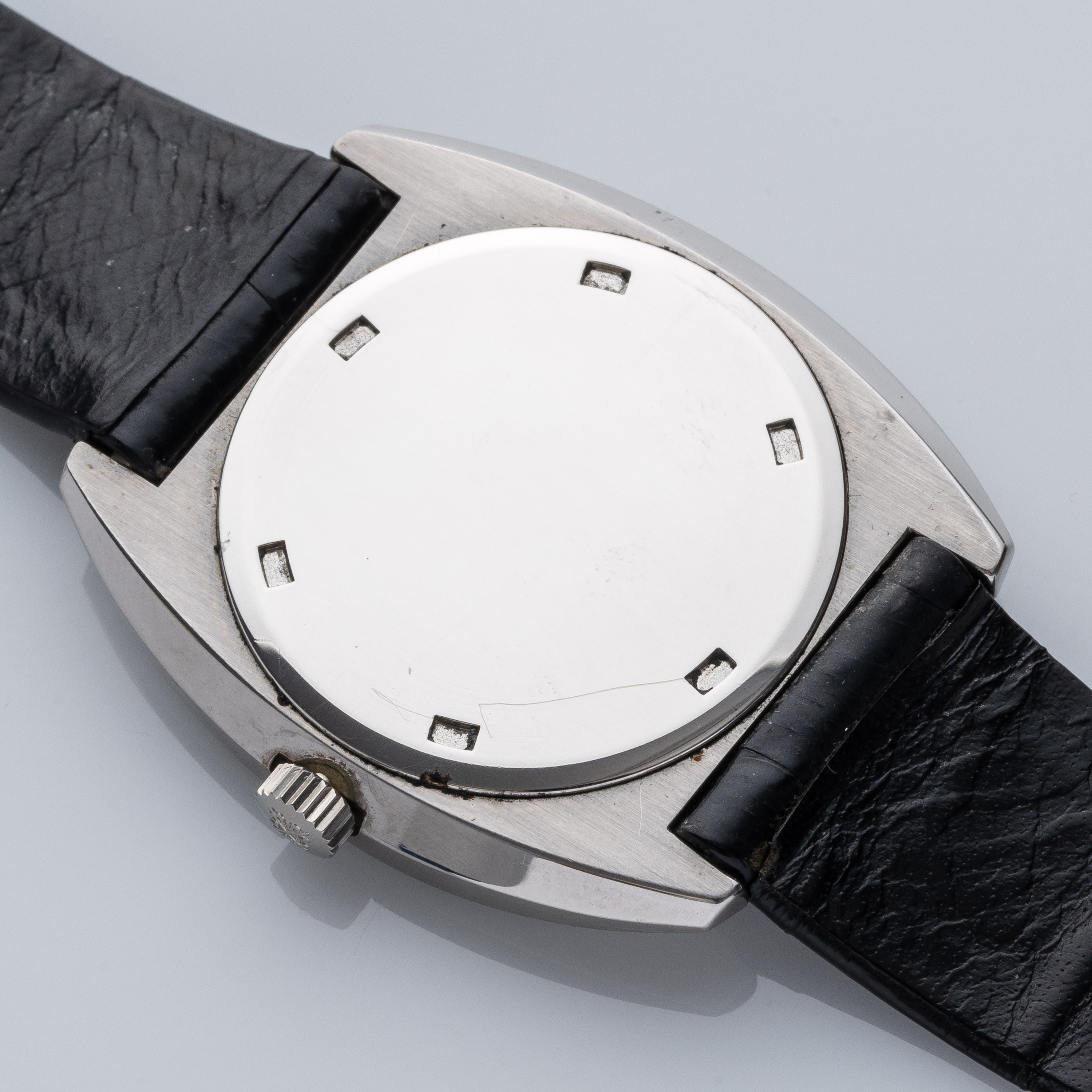 Patek Philippe - Calatrava 3579-1, orologio da polso in acciaio a carica manuale con quadrante ar...