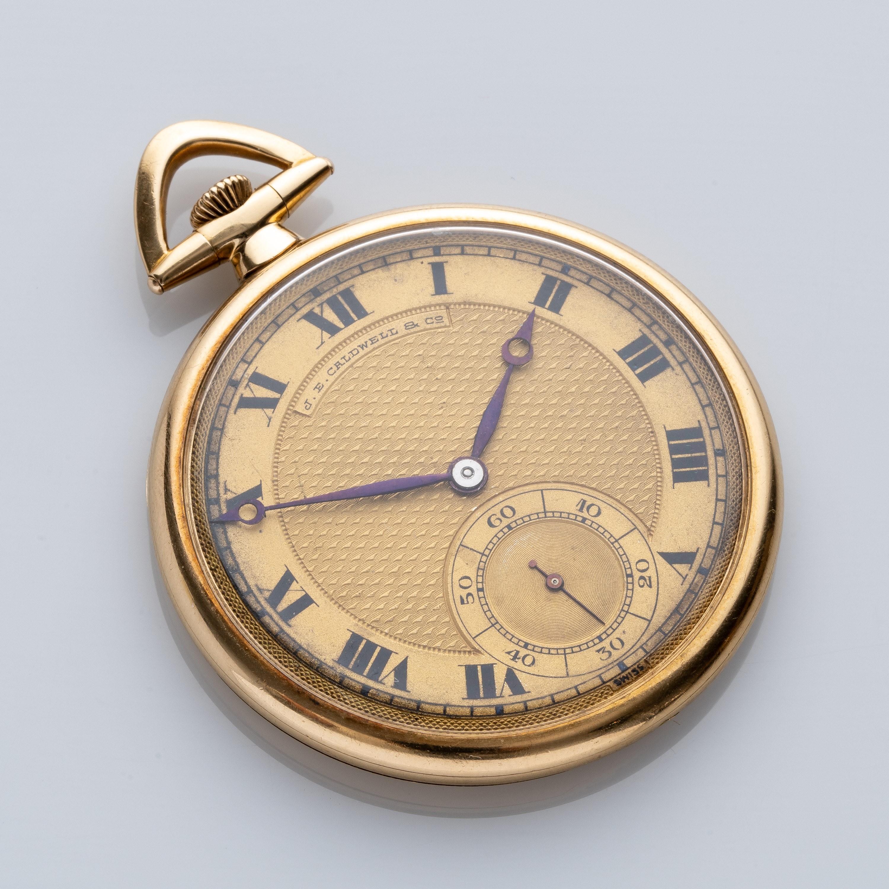 Vacheron Constantin - Orologio da tasca in oro giallo 18 kt a carica manuale per il rivenditore J...