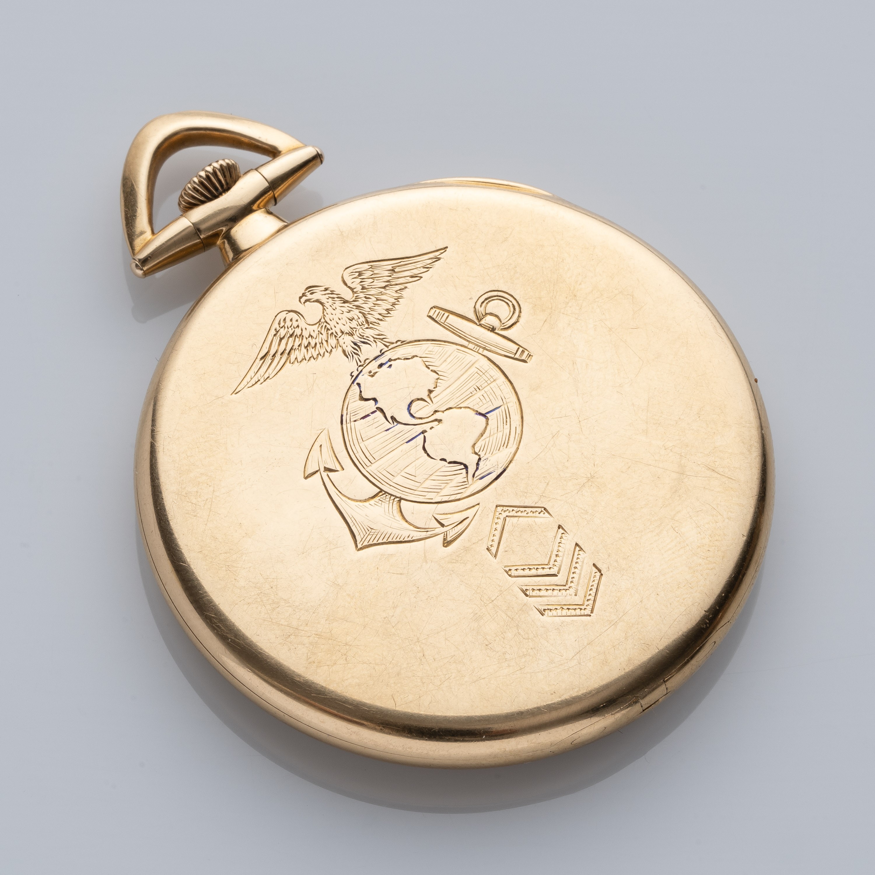 Vacheron Constantin - Orologio da tasca in oro giallo 18 kt a carica manuale per il rivenditore J...