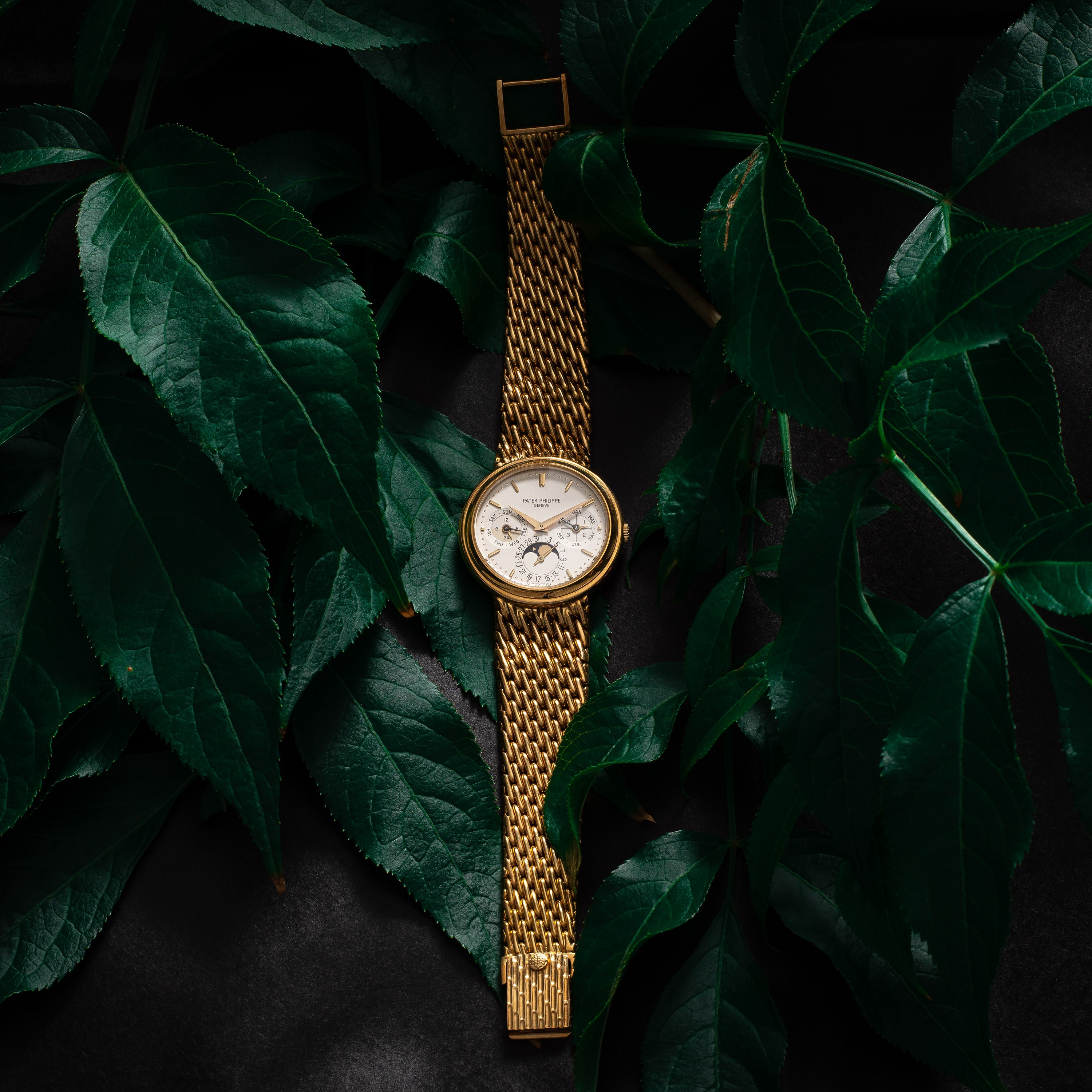 Patek Philippe - Calendario perpetuo 3945/1, oro giallo 18kt, carica automatica