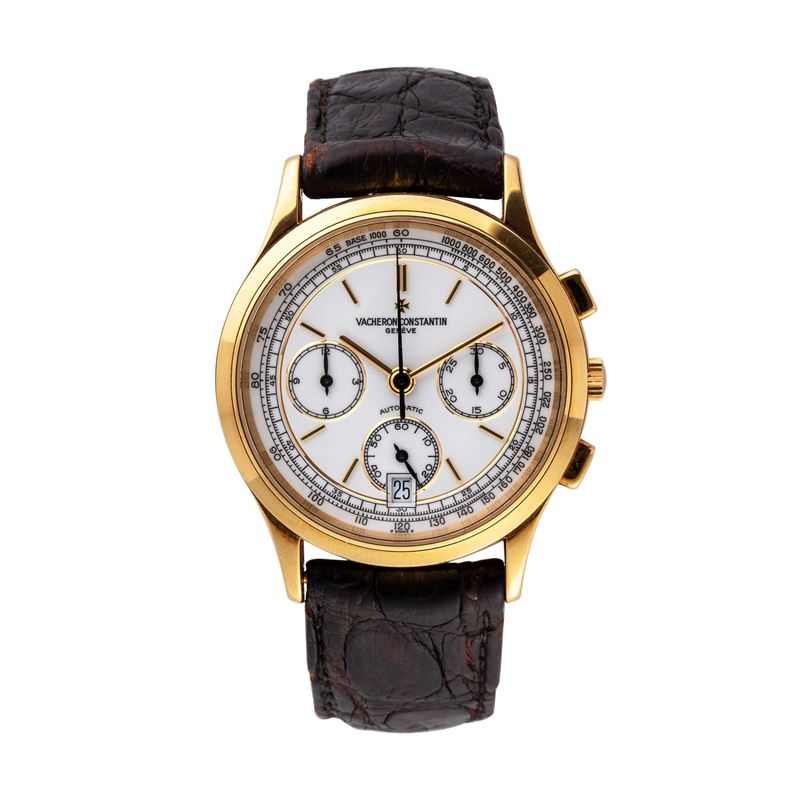 Vacheron Constantin - Historique Chrono — cronografo automatico in oro giallo 18 kt con datario a...