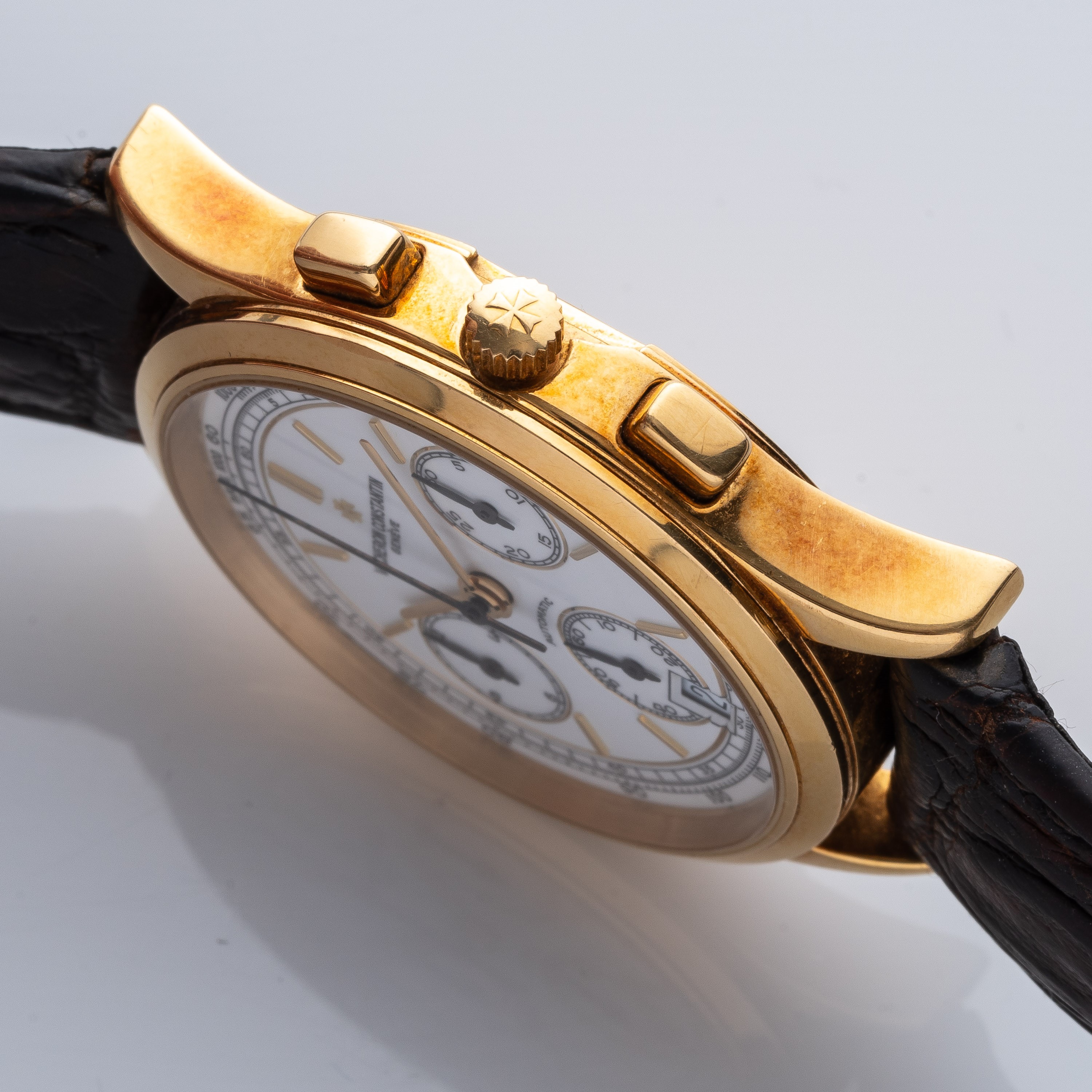 Vacheron Constantin - Historique Chrono — cronografo automatico in oro giallo 18 kt con datario a...
