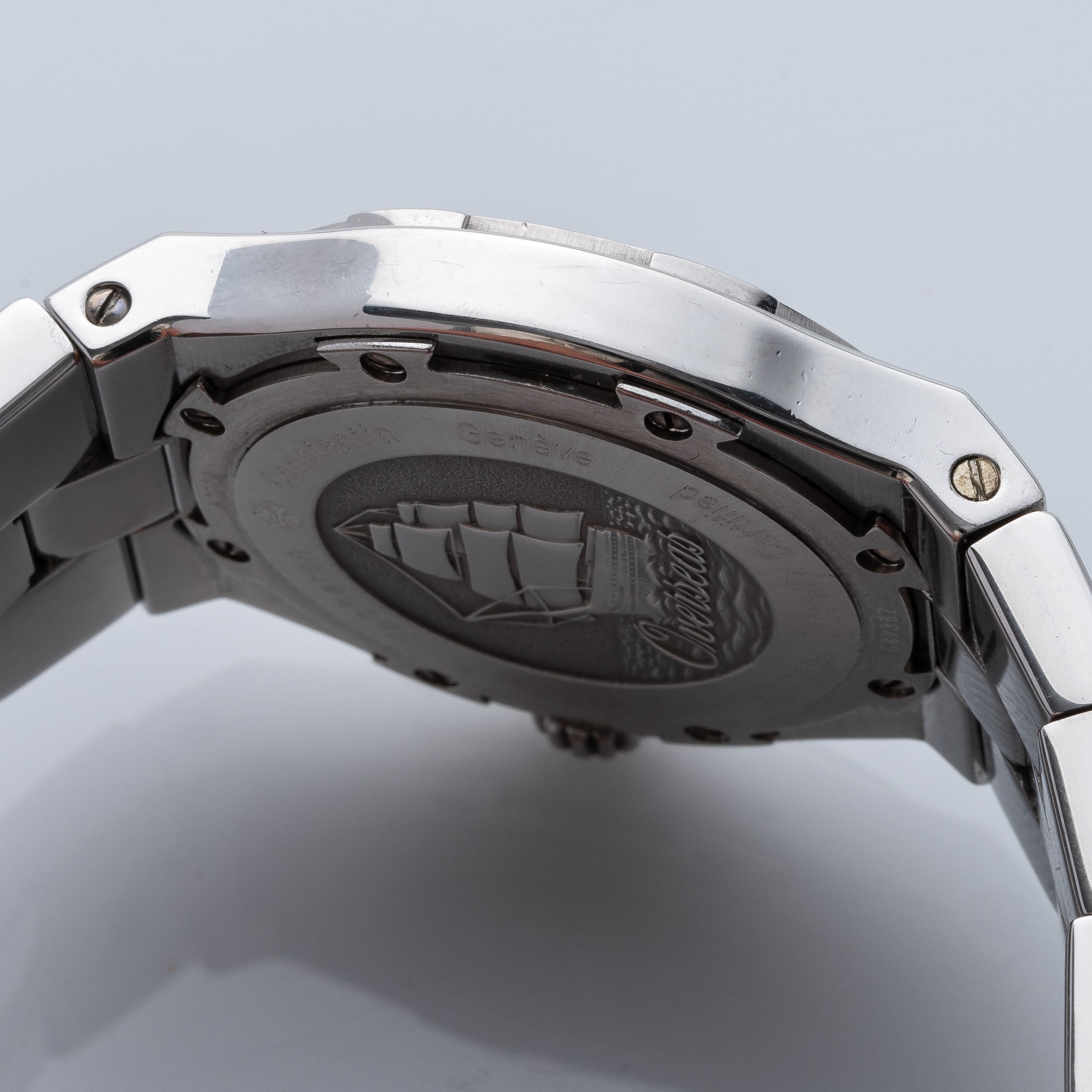 Vacheron Constantin - Overseas 42040, orologio solo tempo automatico in acciaio con quadrante blu
