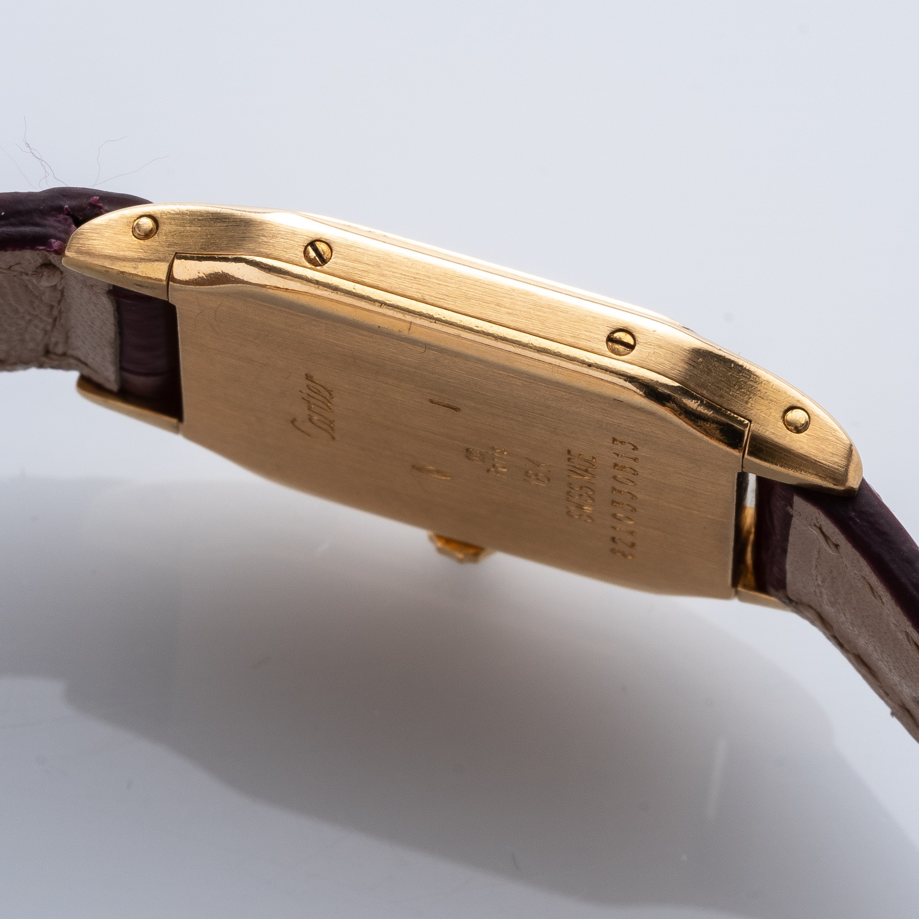 Cartier - Santos Dumont Lady, orologio da polso in oro giallo 18kt a carica manuale