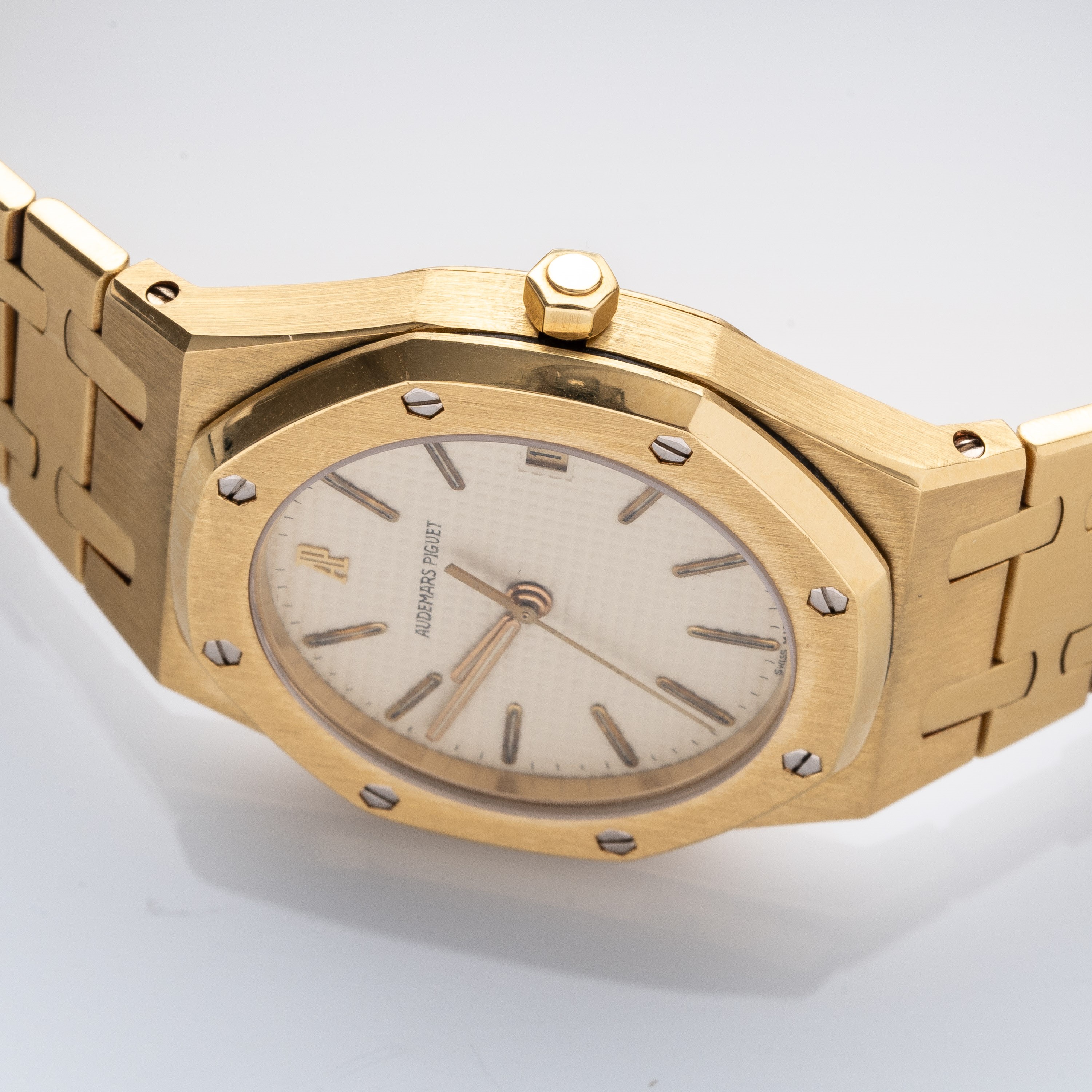 Audemars Piguet - Royal Oak BA6023/477, orologio solo tempo al quarzo in oro giallo 18kt