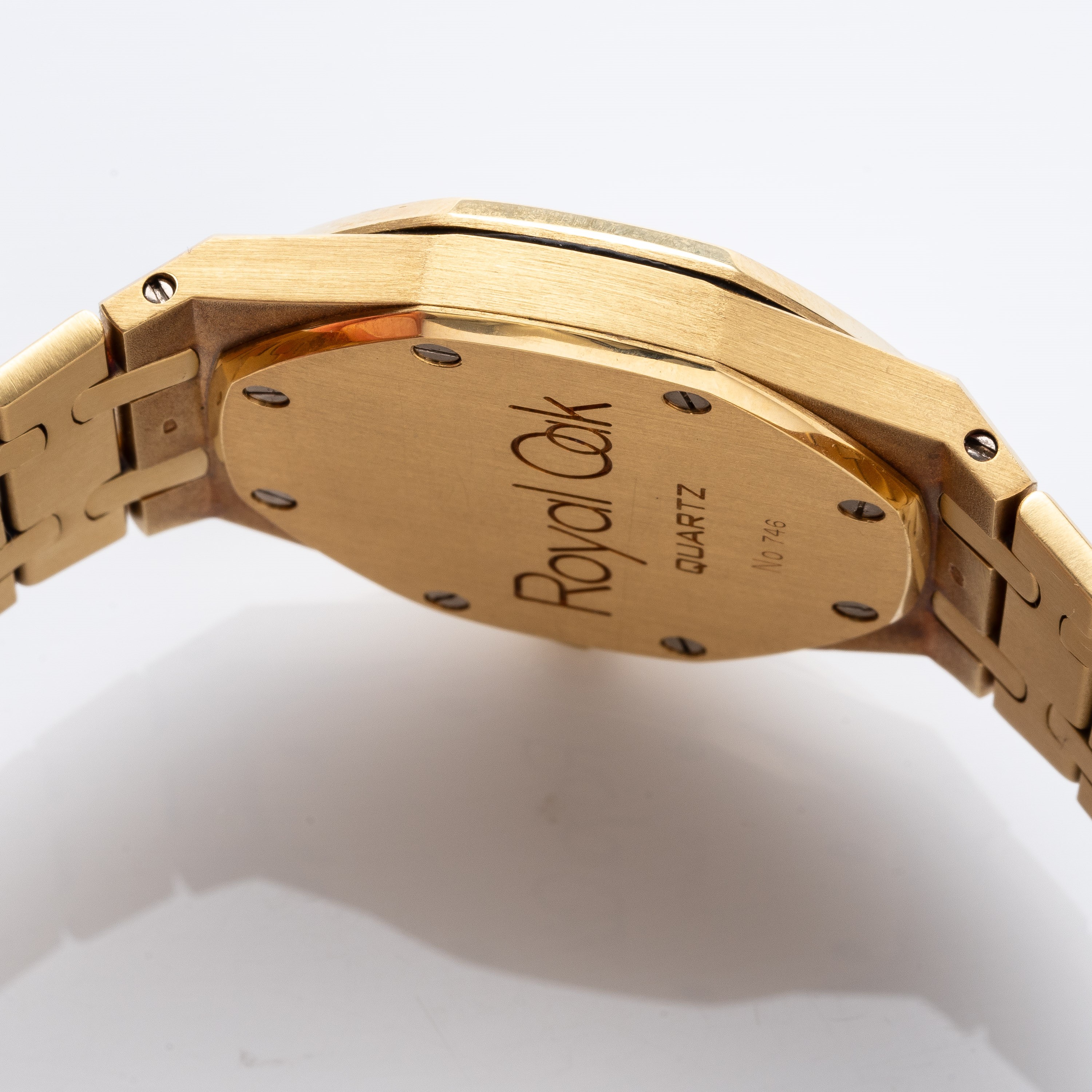 Audemars Piguet - Royal Oak BA6023/477, orologio solo tempo al quarzo in oro giallo 18kt