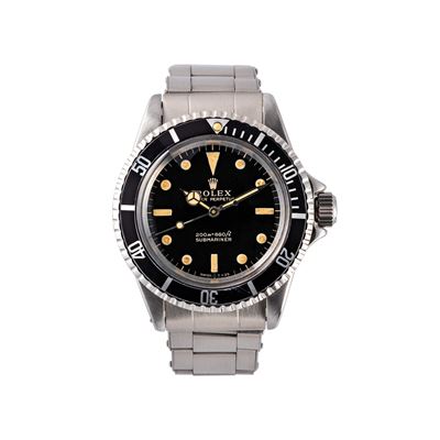 Submariner ref. 5513 (1966) — orologio subacqueo automatico in acciaio con quadrante gilt