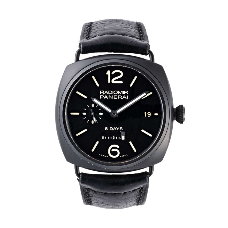 Panerai - Radiomir 8 Days (PAM00384) — orologio da polso a carica manuale in acciaio PVD