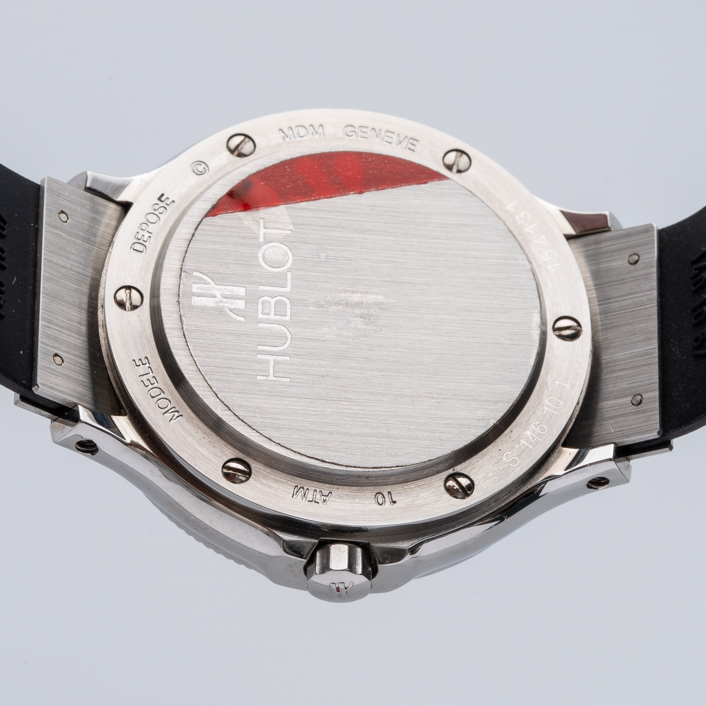 Hublot - MDM GMT – orologio GMT a carica automatica in acciaio e oro 18kt con quadrante nero
