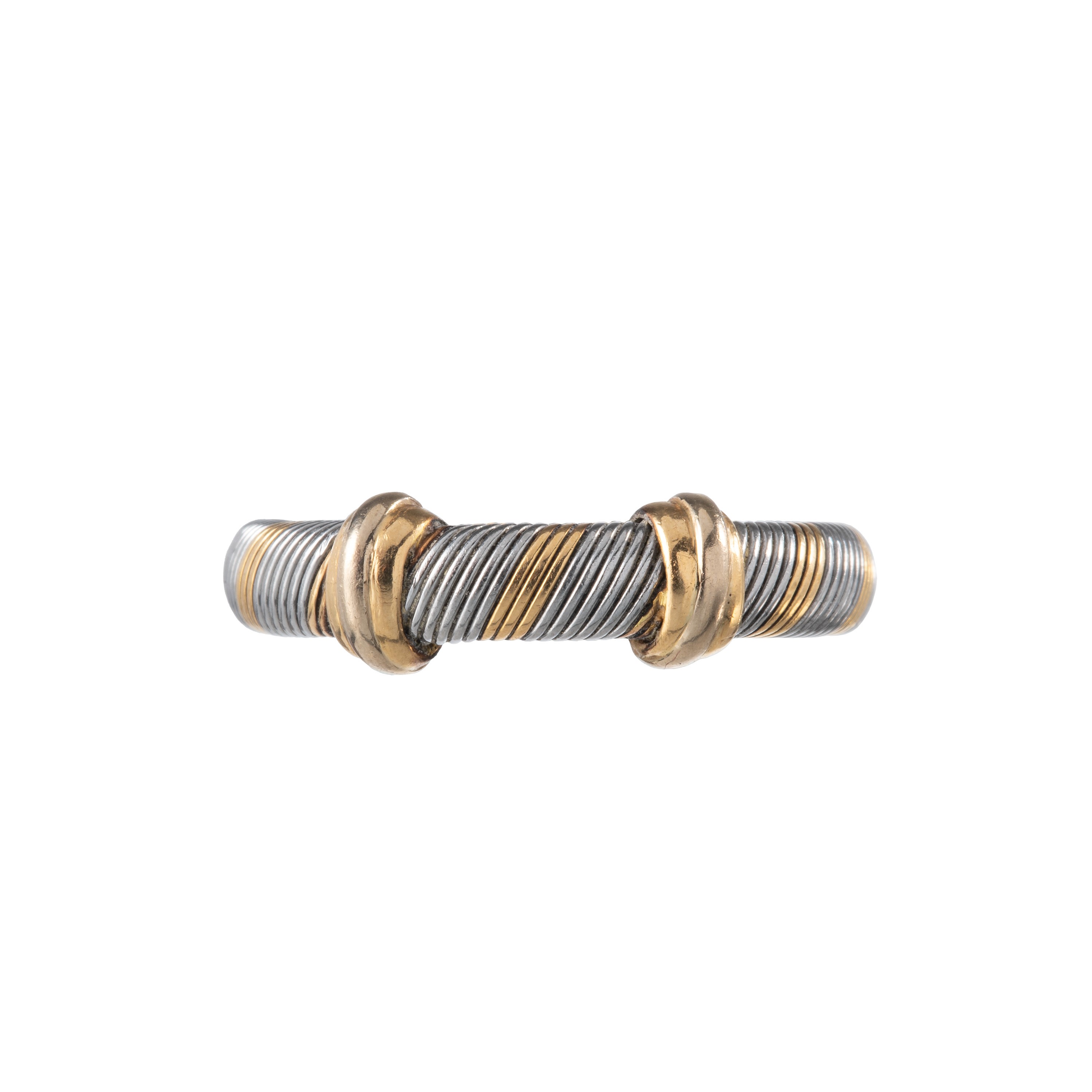 Cartier - Anello della collezione Trinity in oro giallo, bianco e rosa 18 kt