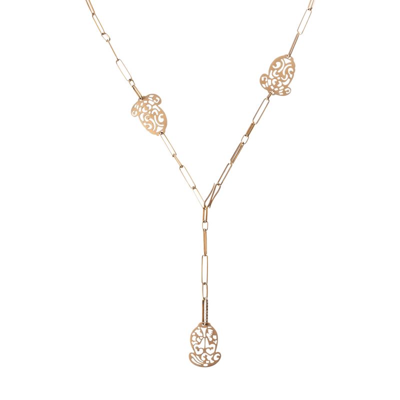 Pomellato - Collana Arabesque in oro giallo 18 kt