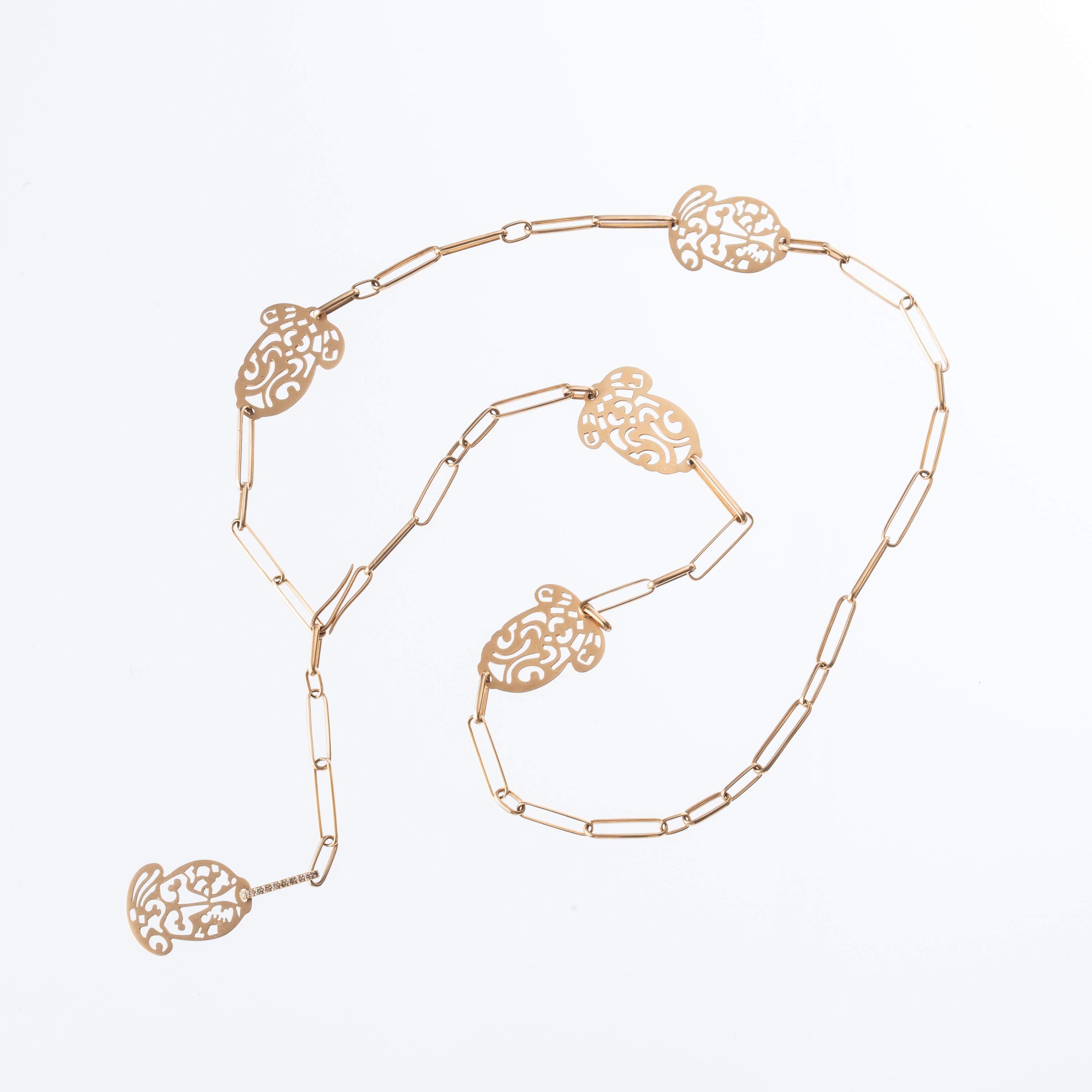 Pomellato - Collana Arabesque in oro giallo 18 kt