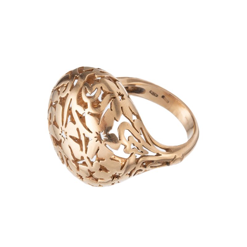 Pomellato - Anello Arabesque in oro giallo 18 kt