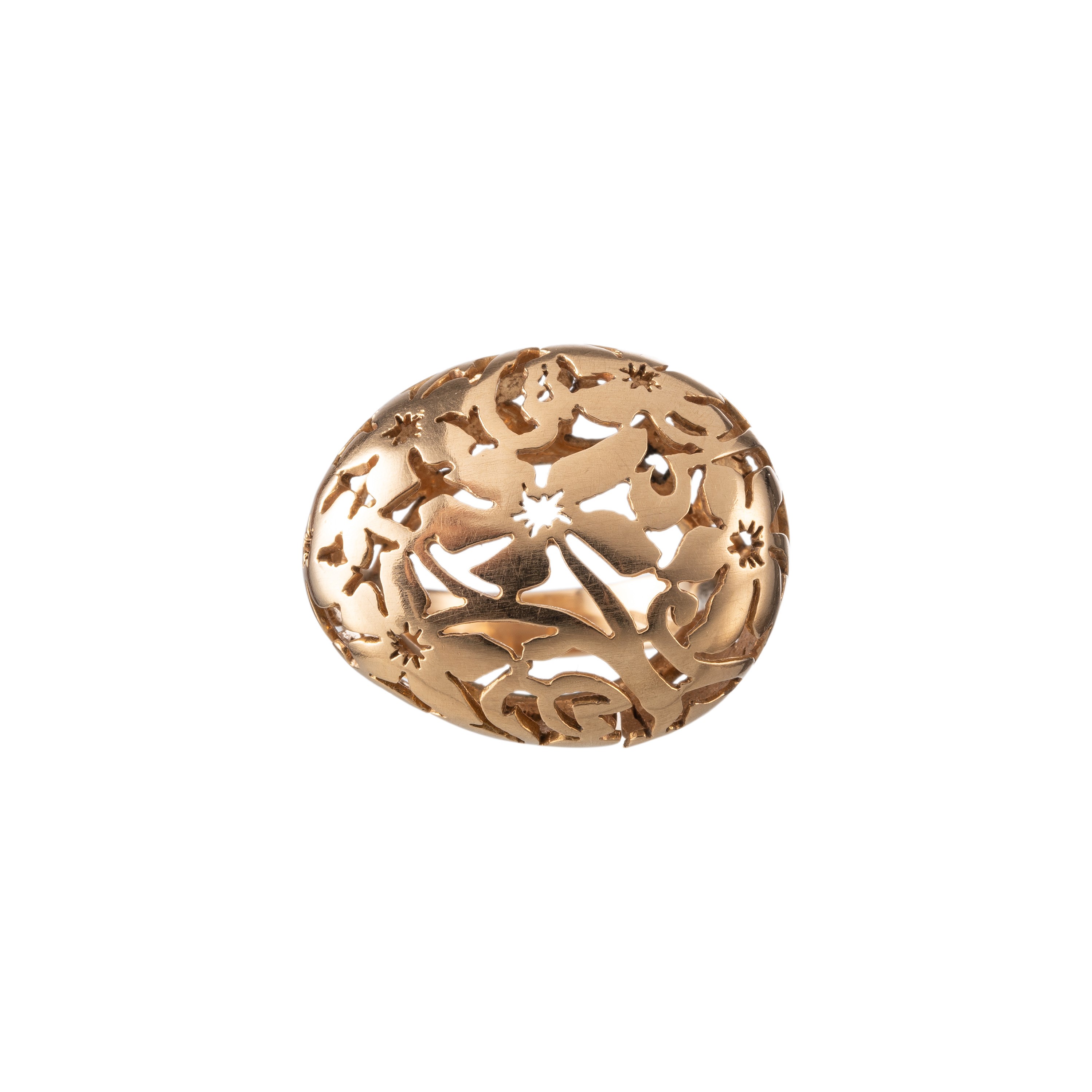 Pomellato - Anello Arabesque in oro giallo 18 kt
