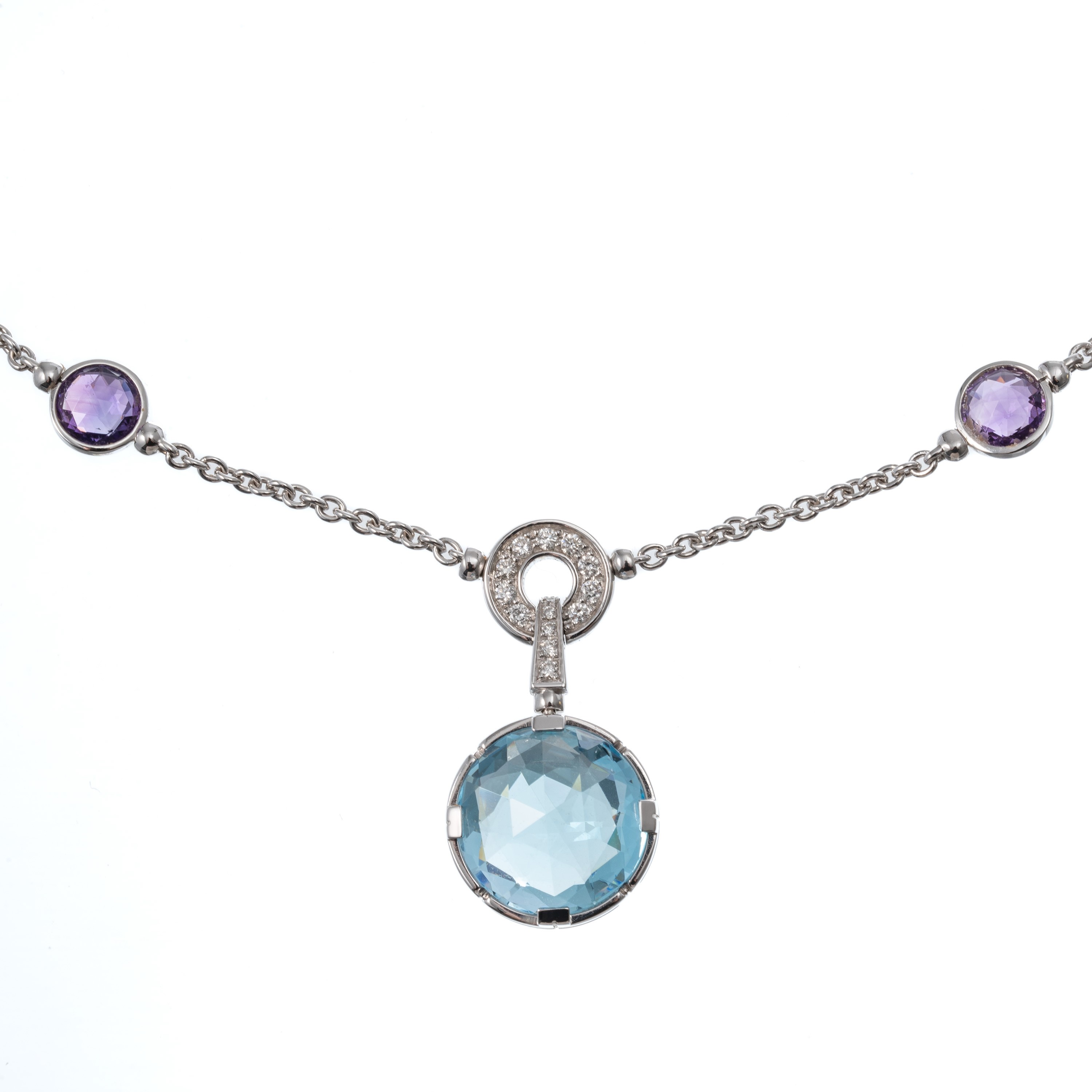 Bulgari - Collana modello “Parentesi” in oro bianco 18 kt