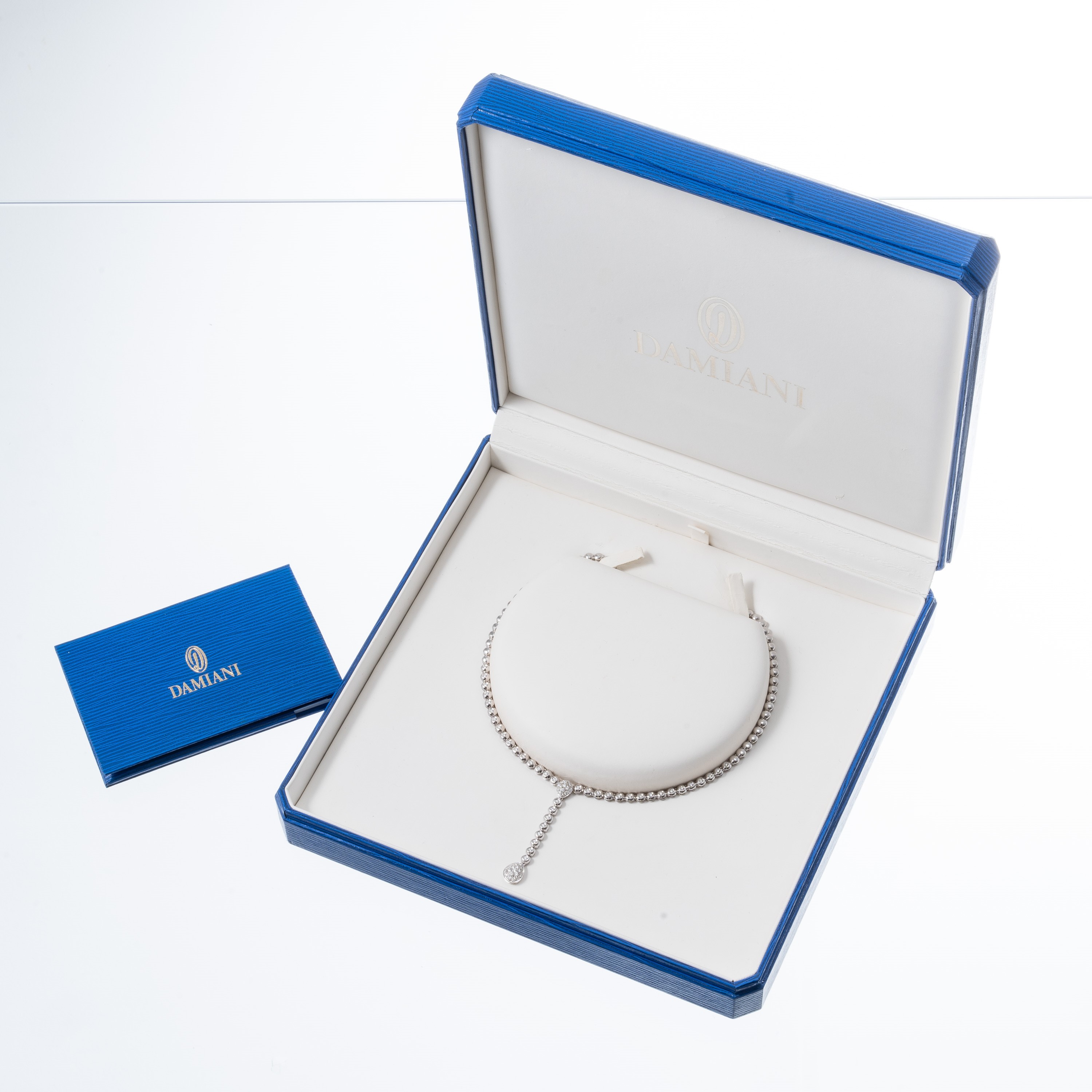 Damiani - Collana in oro bianco e diamanti