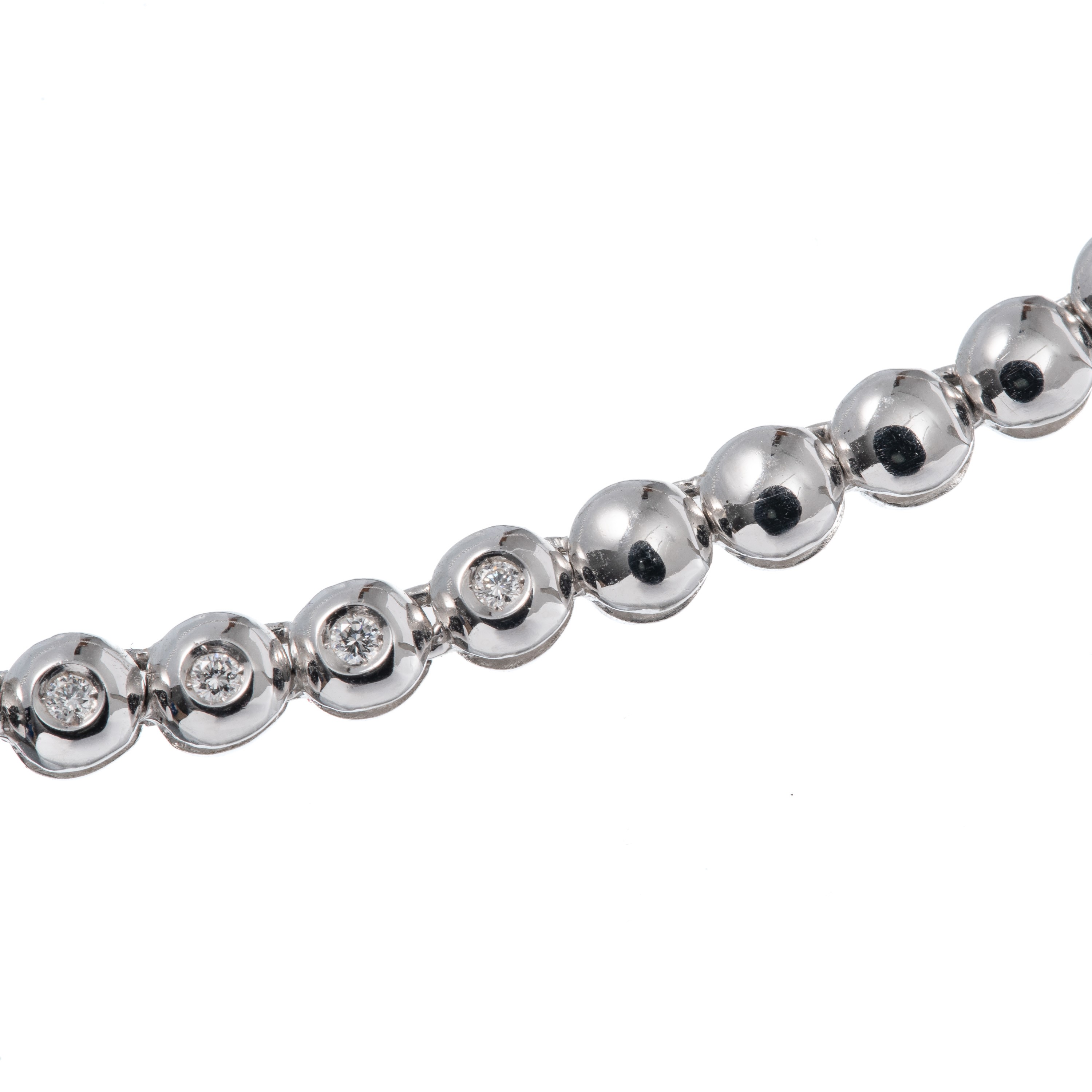 Damiani - Collana in oro bianco e diamanti