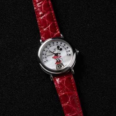 Retro Fantasy, orologio solo tempo quarzo con quadrante in madreperla Minnie (2001)