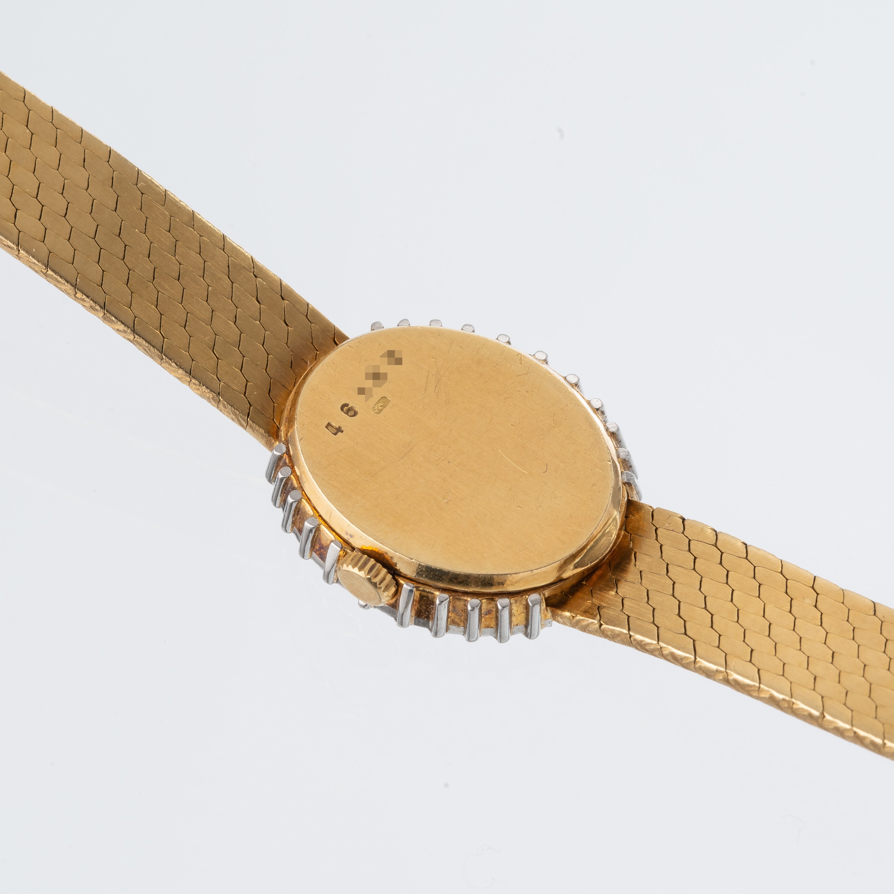 Audemars Piguet - Orologio Cocktail in oro giallo 18 kt con carica manuale e ghiera diamantata