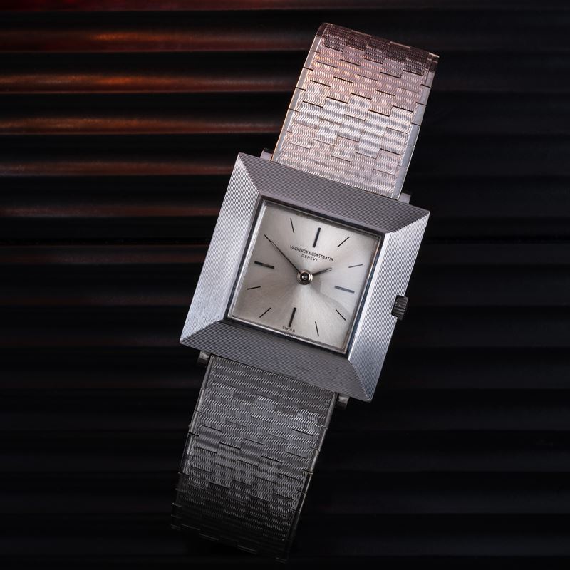 Vacheron Constantin - Ultrapiatto 6596, orologio solo tempo a carica manuale in oro bianco 18 kt
