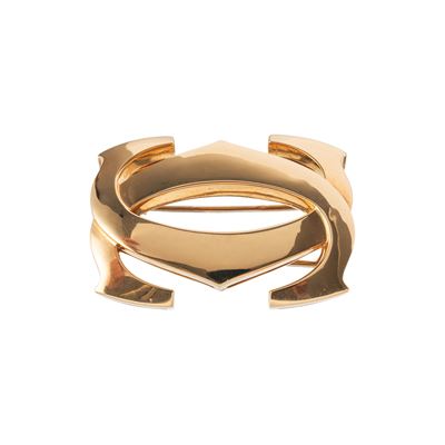 Spilla in oro giallo 18 kt