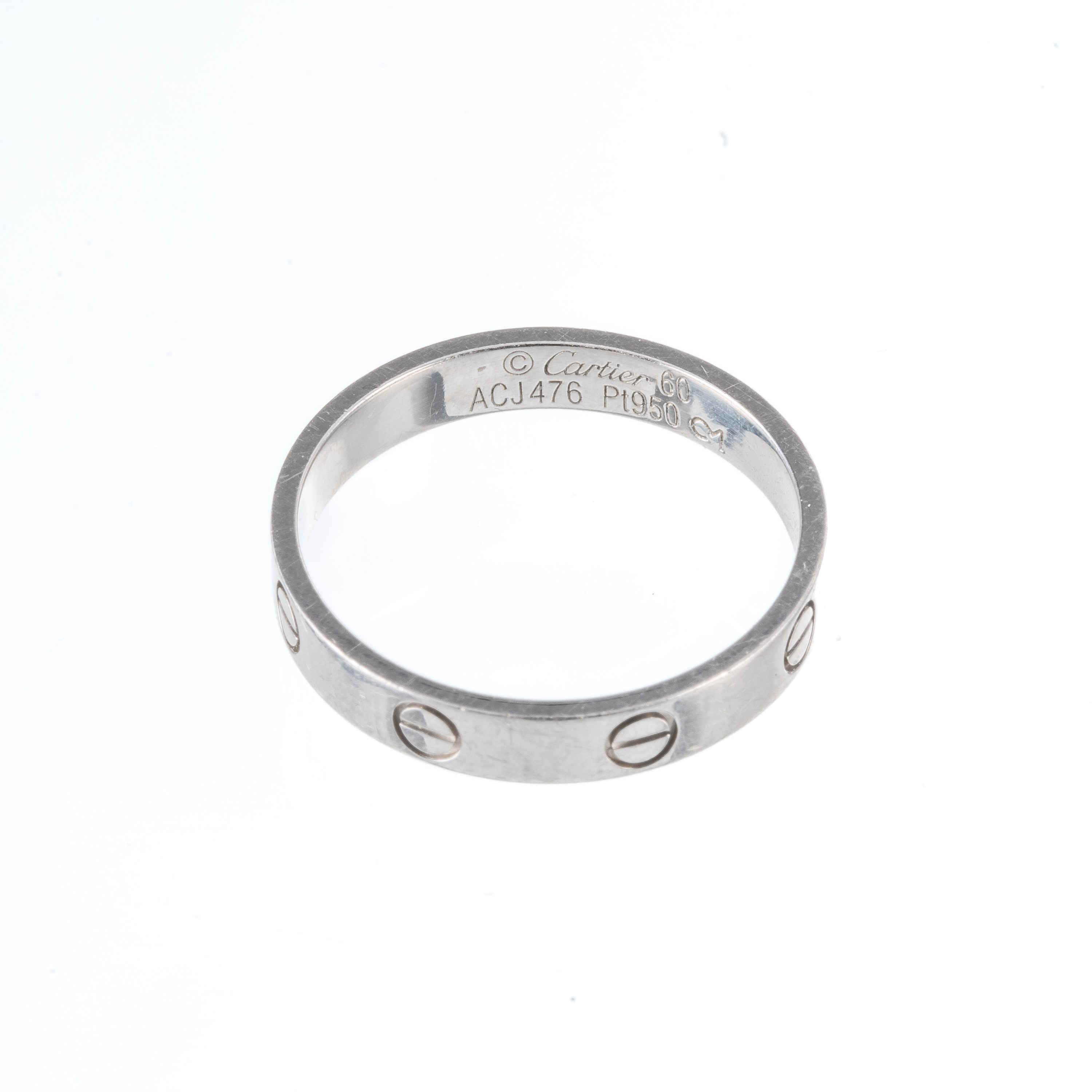Cartier - Love anello in platino