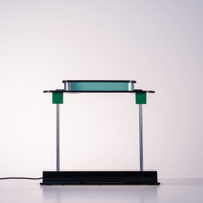 Ettore Sottsass - Lampada da tavolo “Pausania”