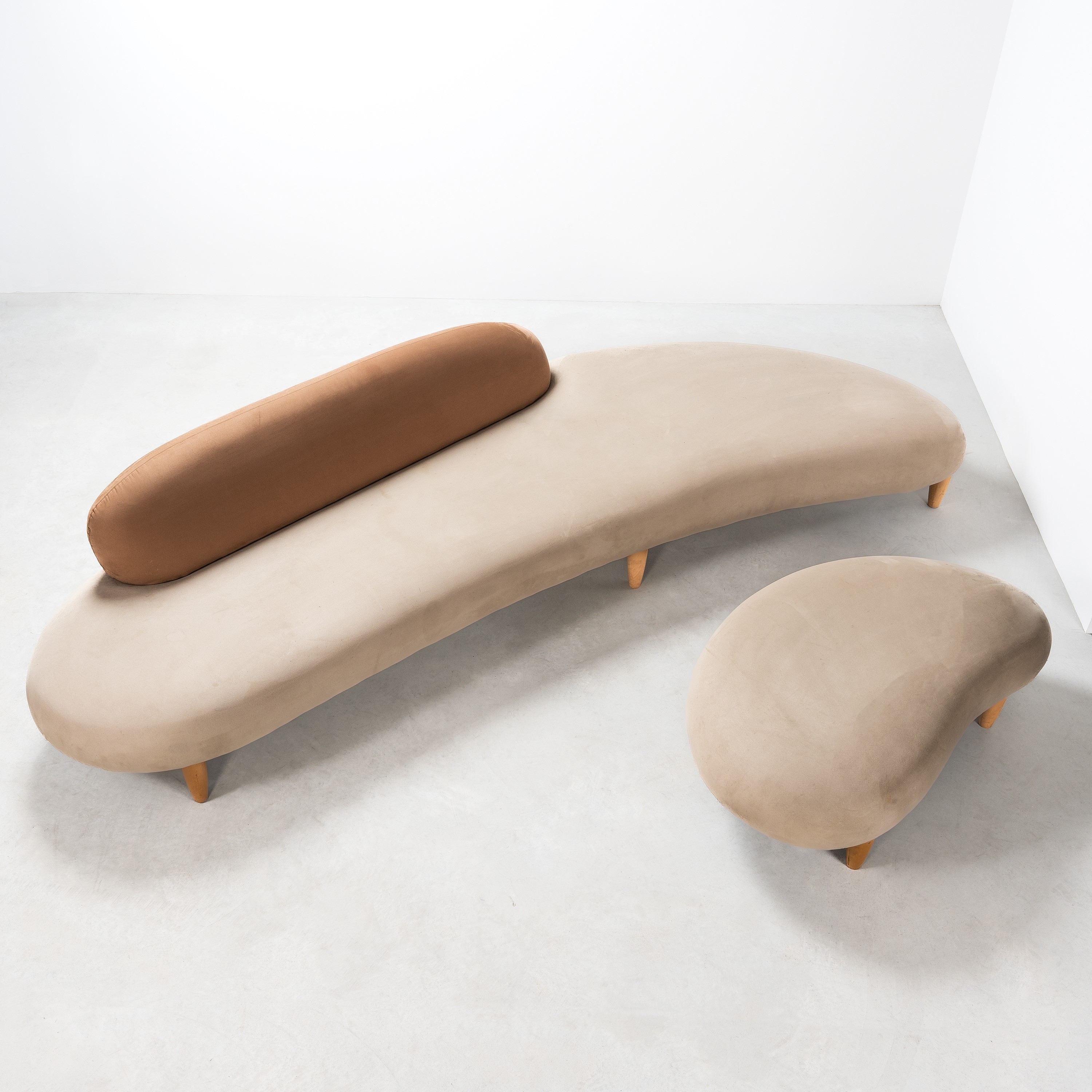 Isamu Noguchi - Divano e pouf Freeform