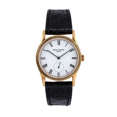 Patek Philippe - Calatrava Orologio Solo Tempo a Carica Manuale in Oro Giallo 18kt con Piccoli Se...