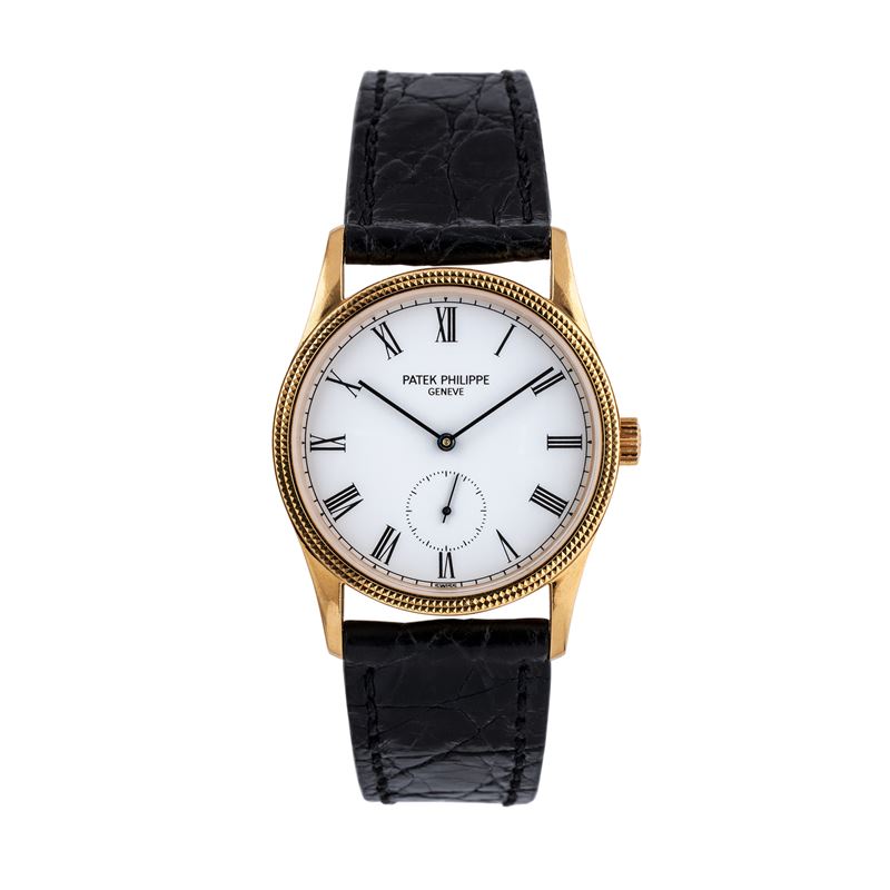 Patek Philippe - Calatrava Orologio Solo Tempo a Carica Manuale in Oro Giallo 18kt con Piccoli Se...