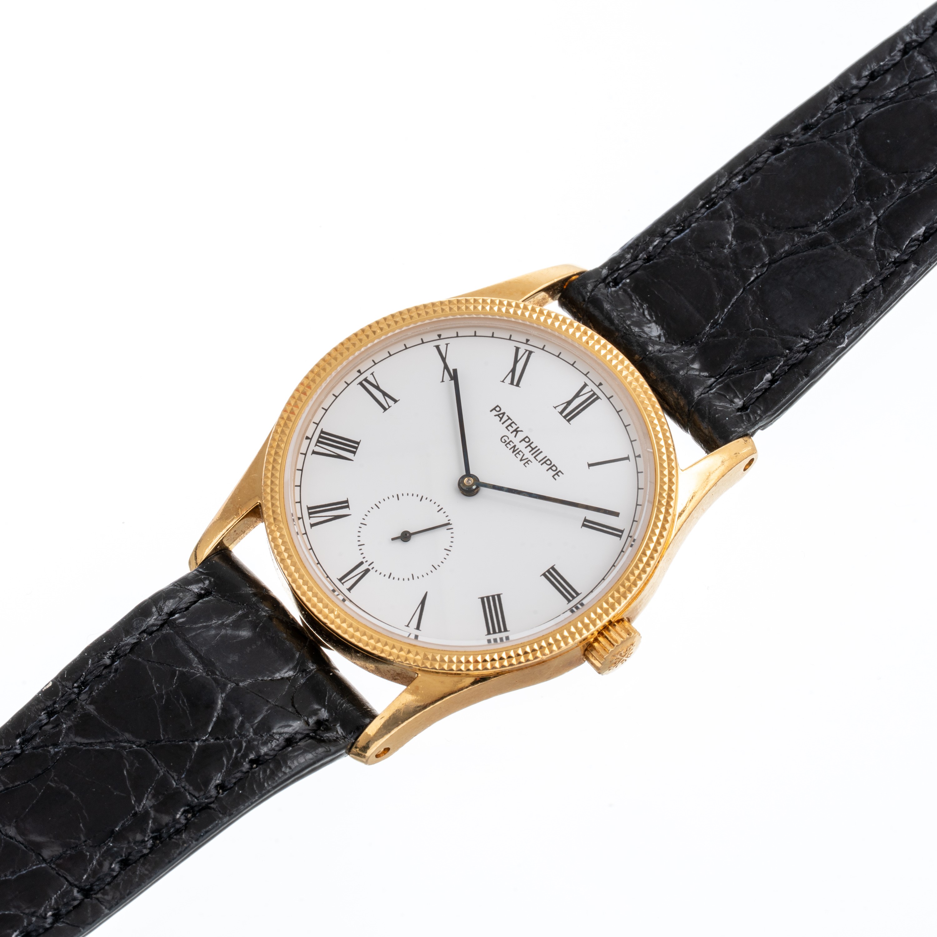 Patek Philippe - Calatrava Orologio Solo Tempo a Carica Manuale in Oro Giallo 18kt con Piccoli Se...