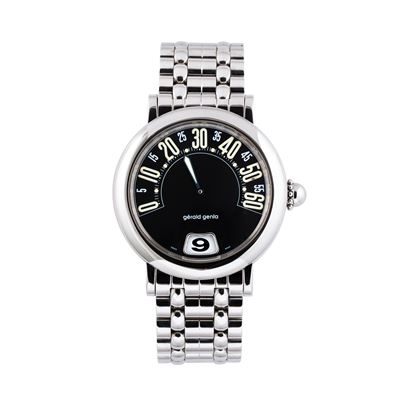 Orologio retrogrado a carica automatica con quadrante nero (Referenza G3634)