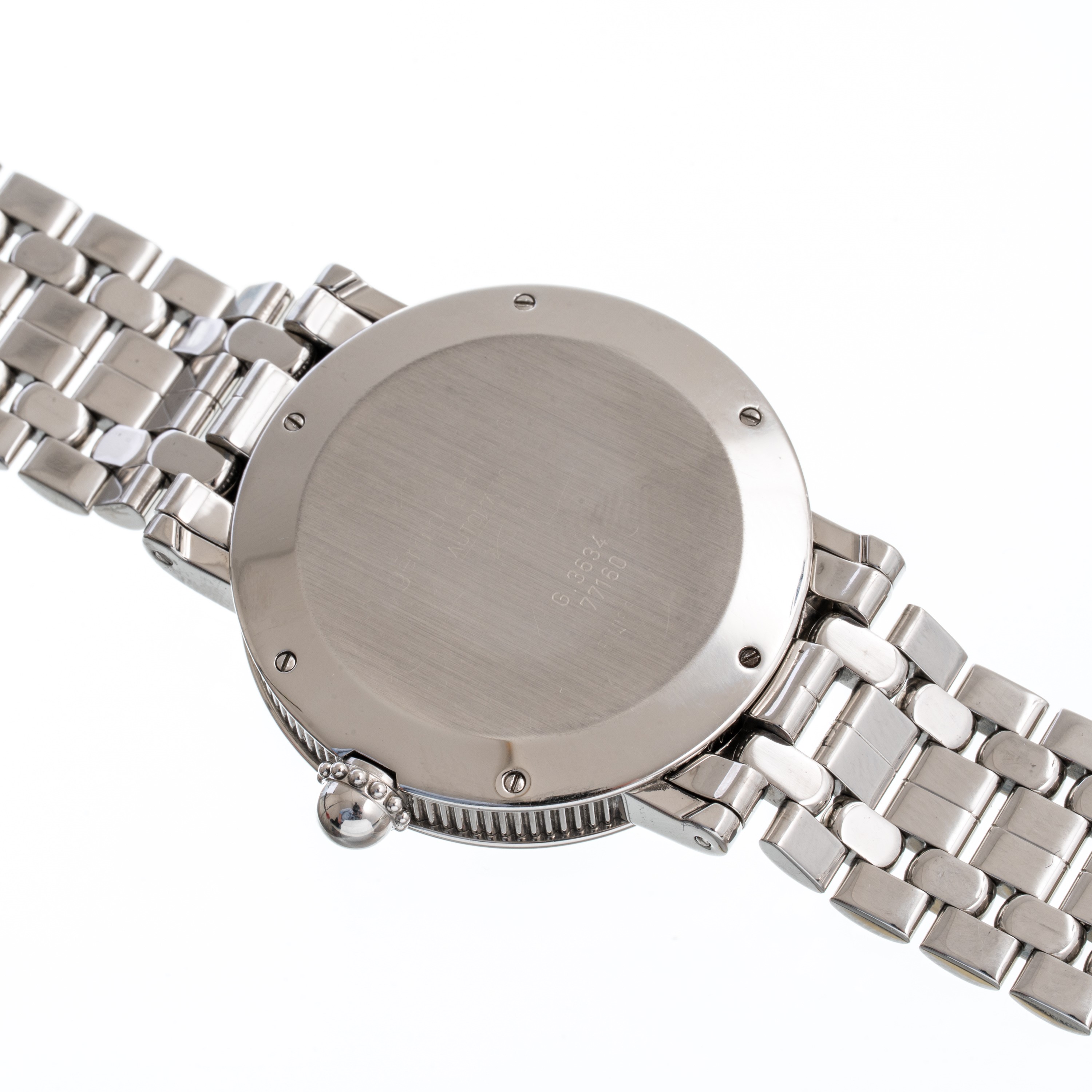 Gerald Genta - Orologio retrogrado a carica automatica con quadrante nero (Referenza G3634)