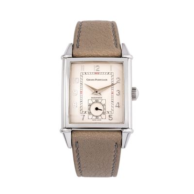 GIRARD-PERREGAUX, Orologio “Vintage” a carica automatica in acciaio con piccoli secondi