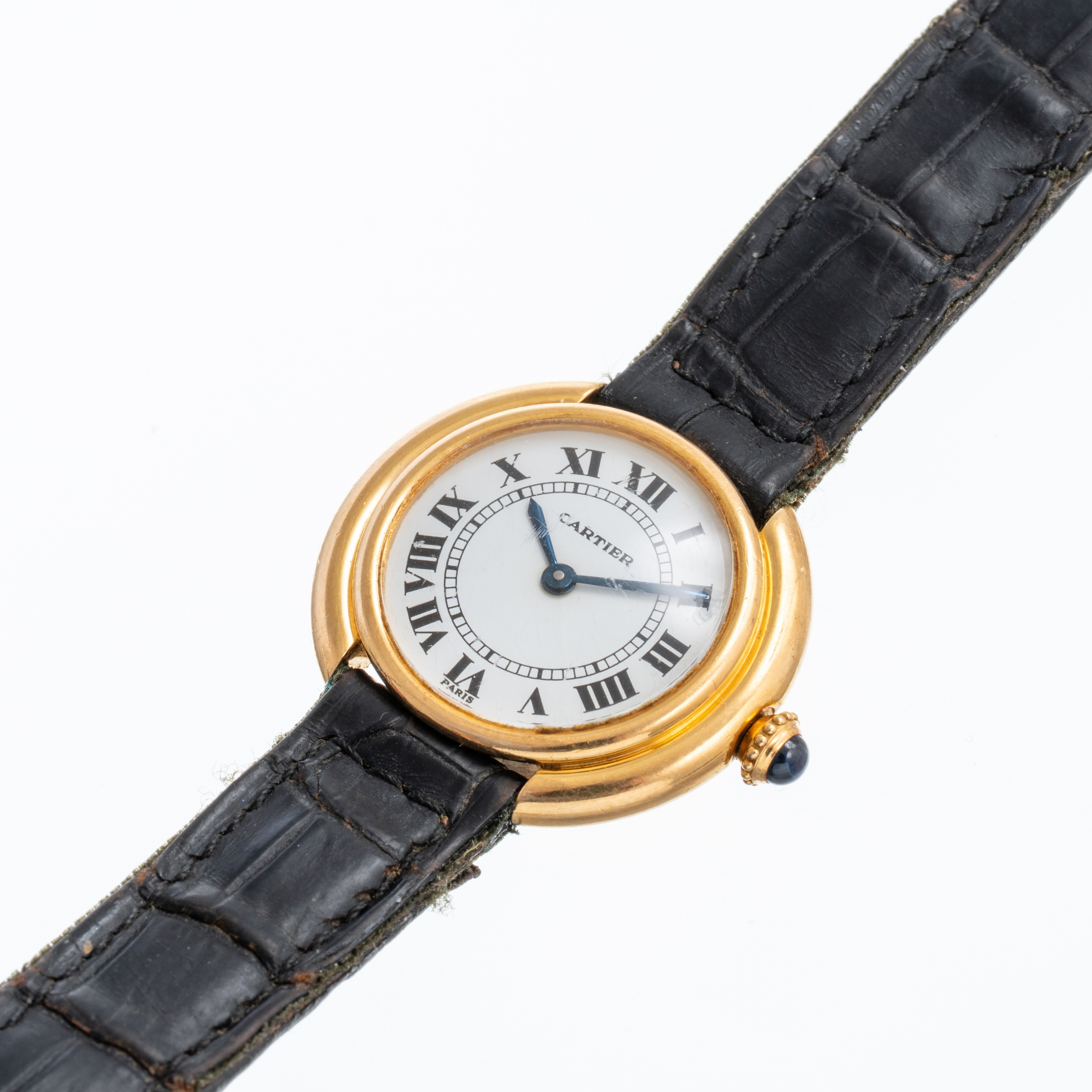 Cartier - Ellipse 6708 orologio solo tempo in oro giallo 18K con carica manuale