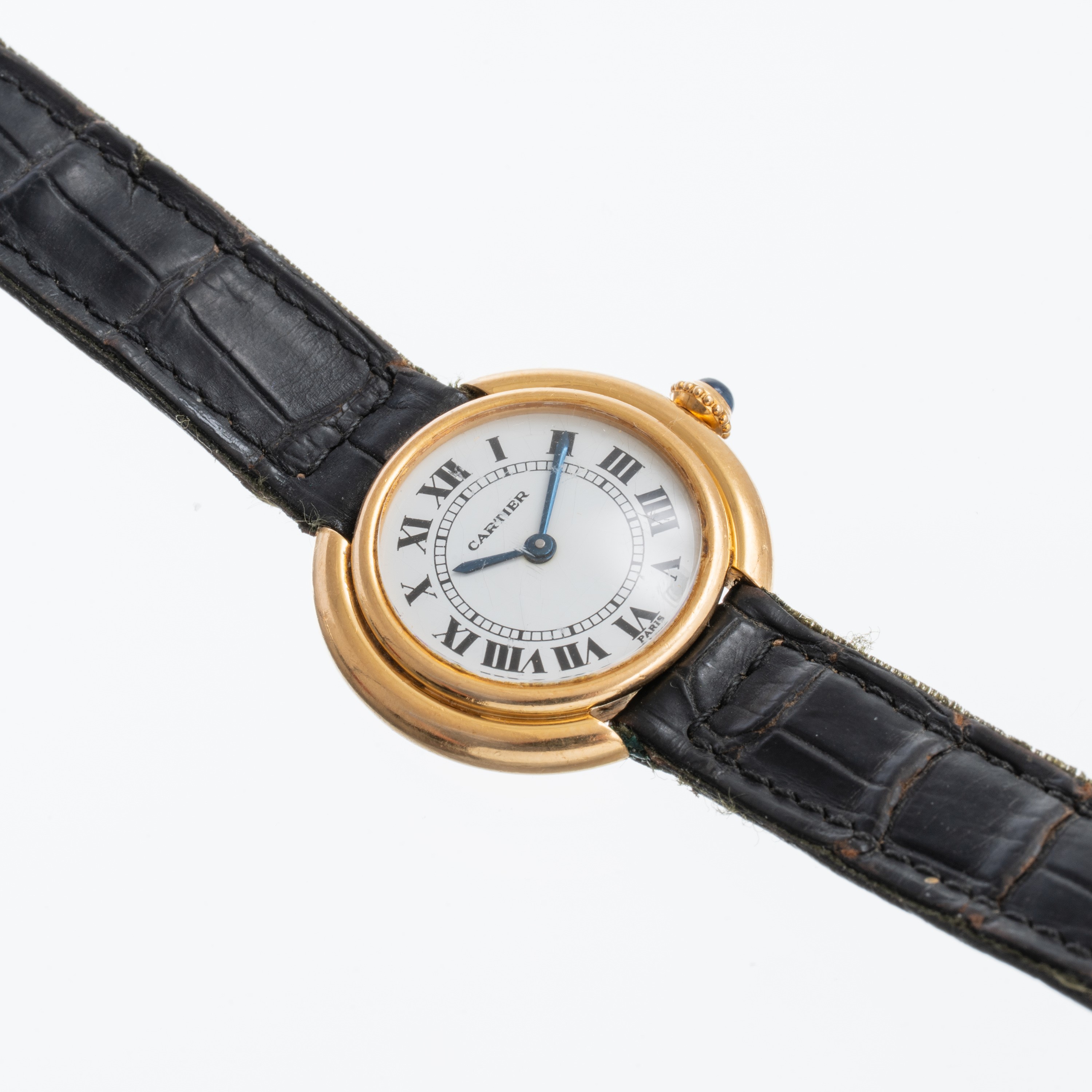 Cartier - Ellipse 6708 orologio solo tempo in oro giallo 18K con carica manuale