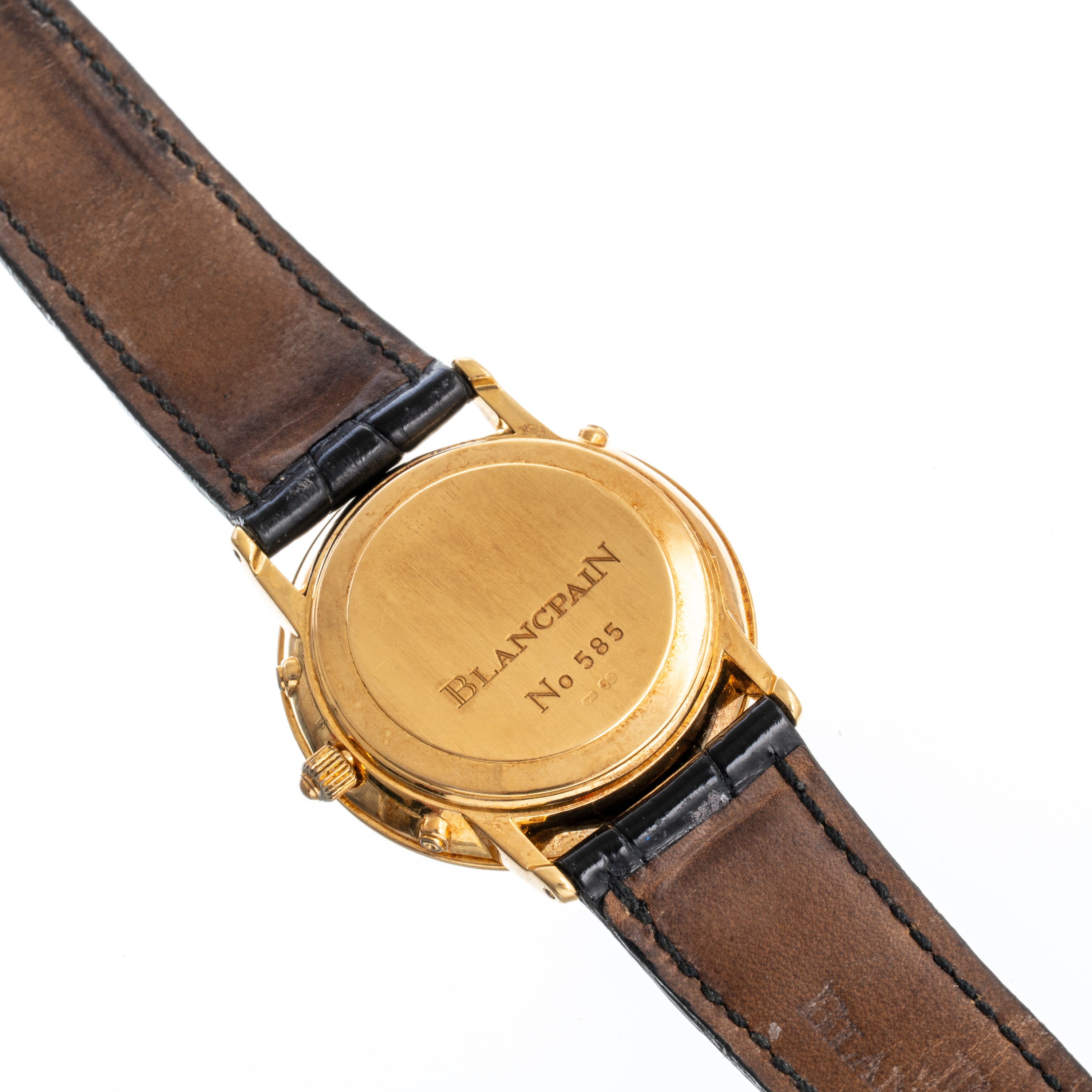 Blancpain - Villeret Perpetual Calendar 5395, calendario perpetuo automatico in oro giallo 18 kt