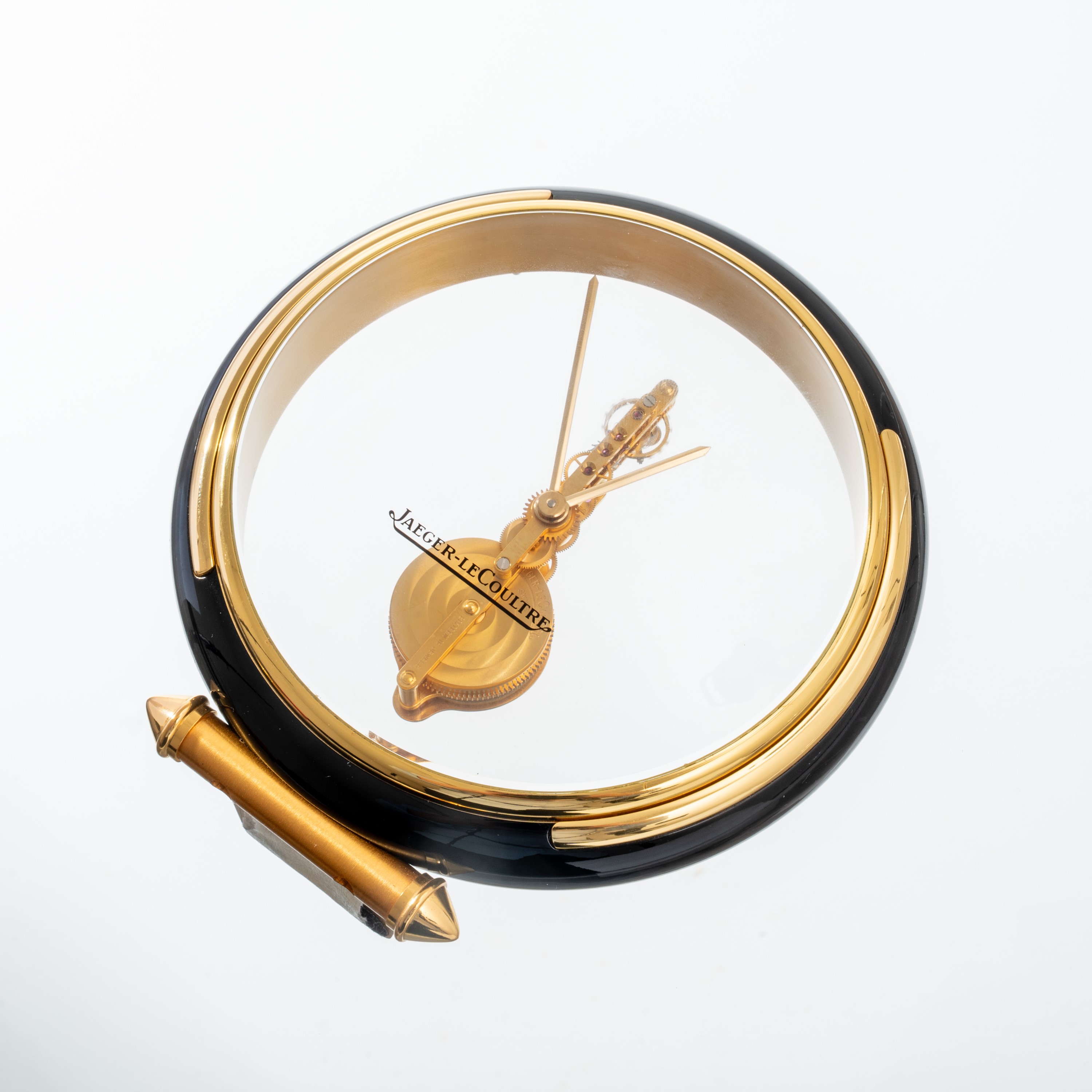 Jaeger le Coultre - Jaeger-LeCoultre, Golden Bridge 215.019 — orologio da tavolo a carica manuale