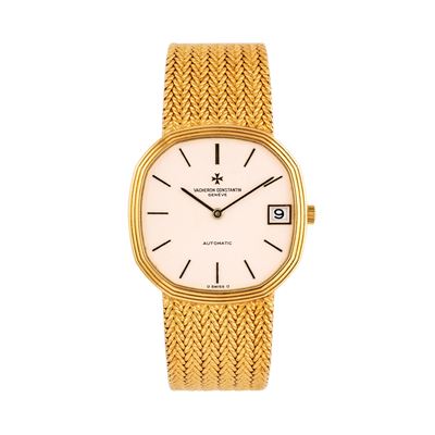 Ultrathin 44024 — Orologio automatico in oro giallo 18 kt con quadrante bianco “clous de Paris”