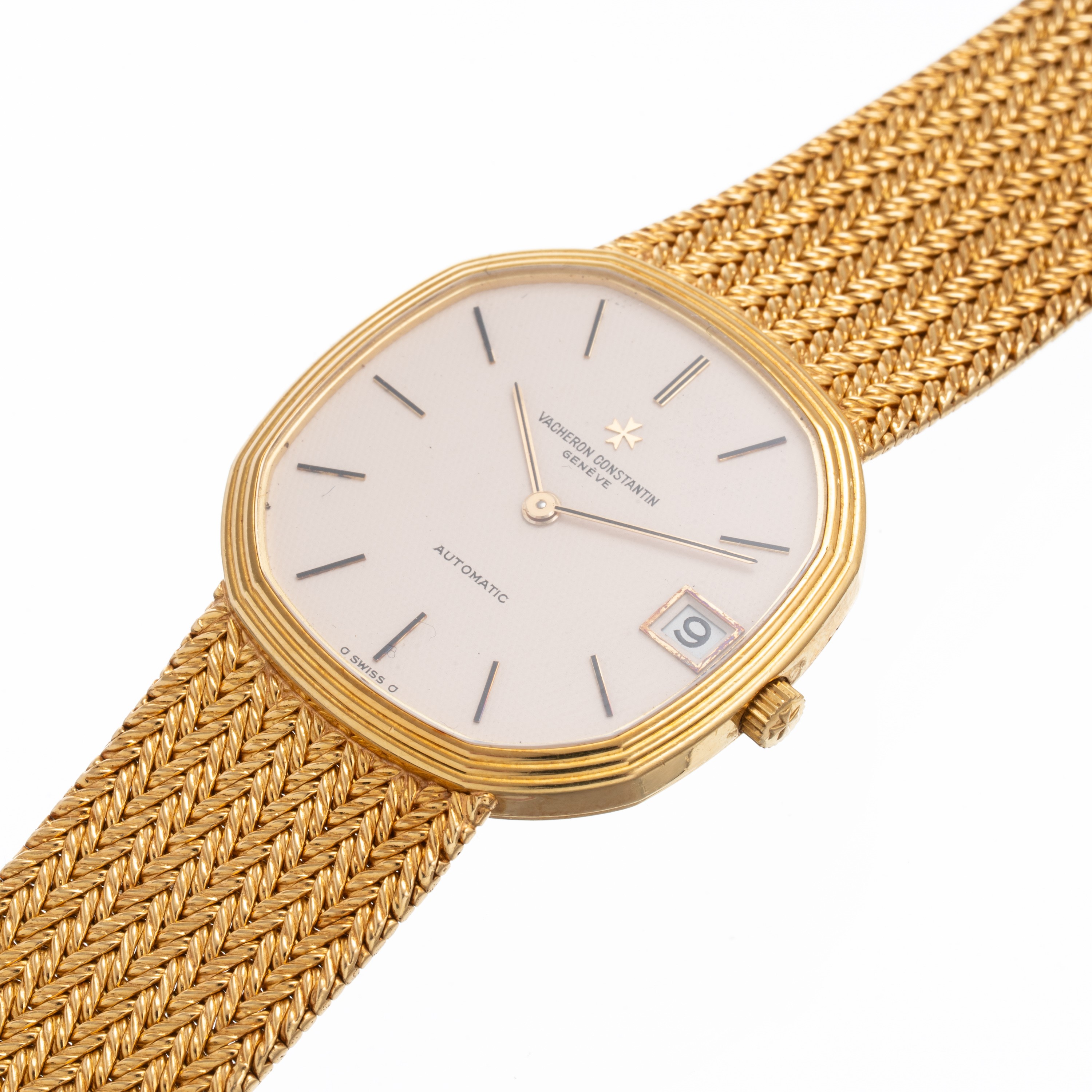 Vacheron Constantin - Ultrathin 44024 — Orologio automatico in oro giallo 18 kt con quadrante bia...