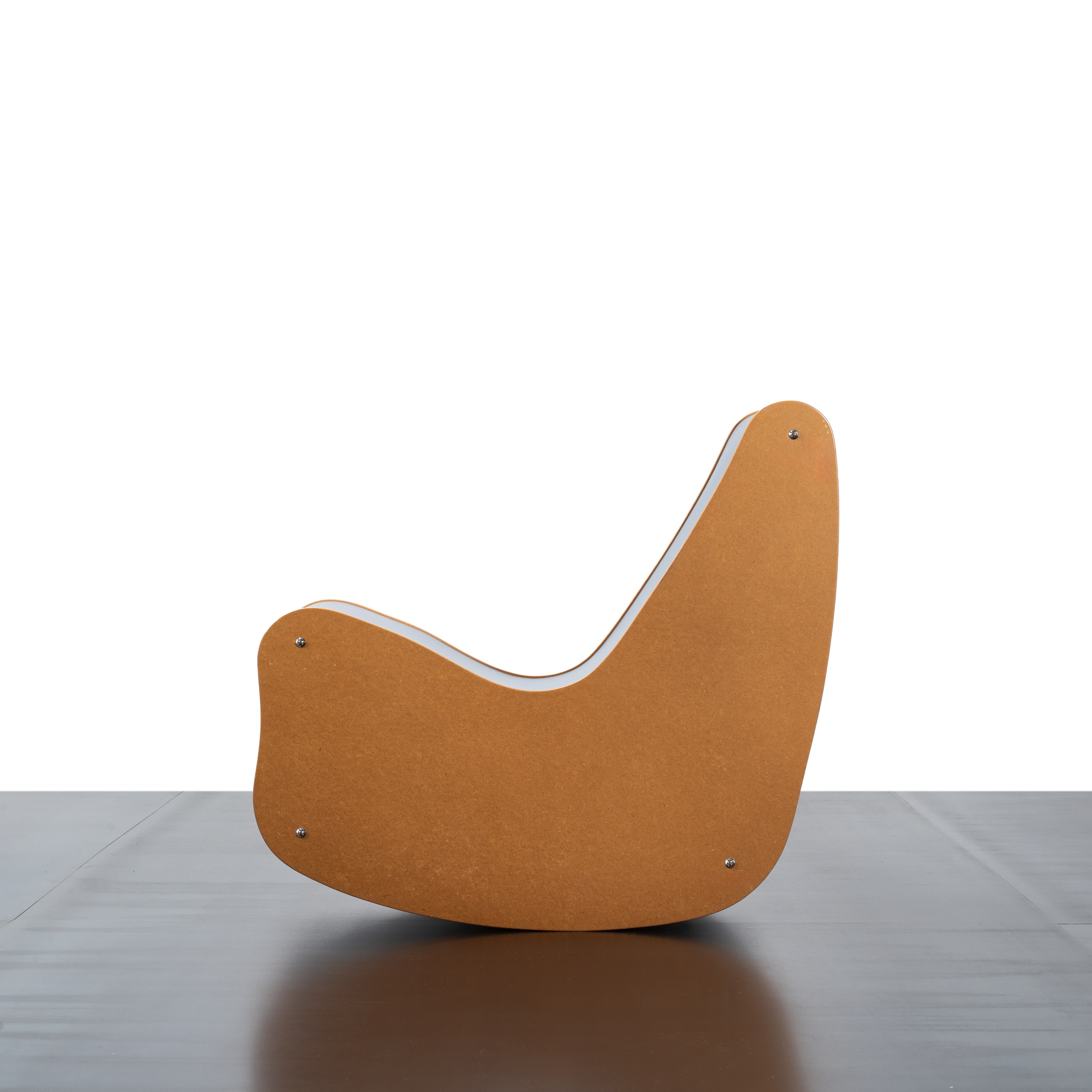 Friedrich Kiesler - Dondolo “Correalistic Rocker” in frassino e linoleum