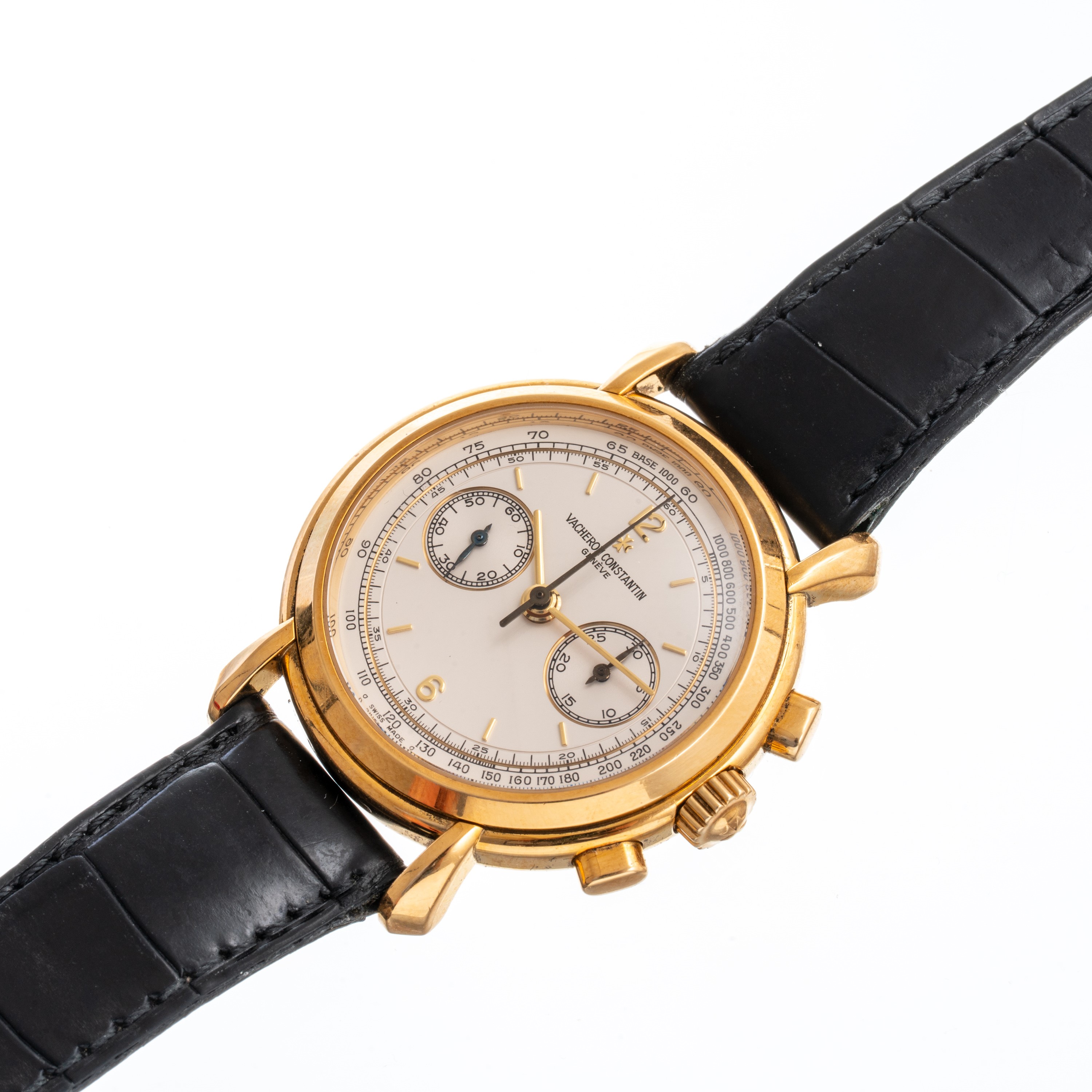 Vacheron Constantin - Historique Chronograph — cronografo a carica manuale in oro giallo 18 kt, q...