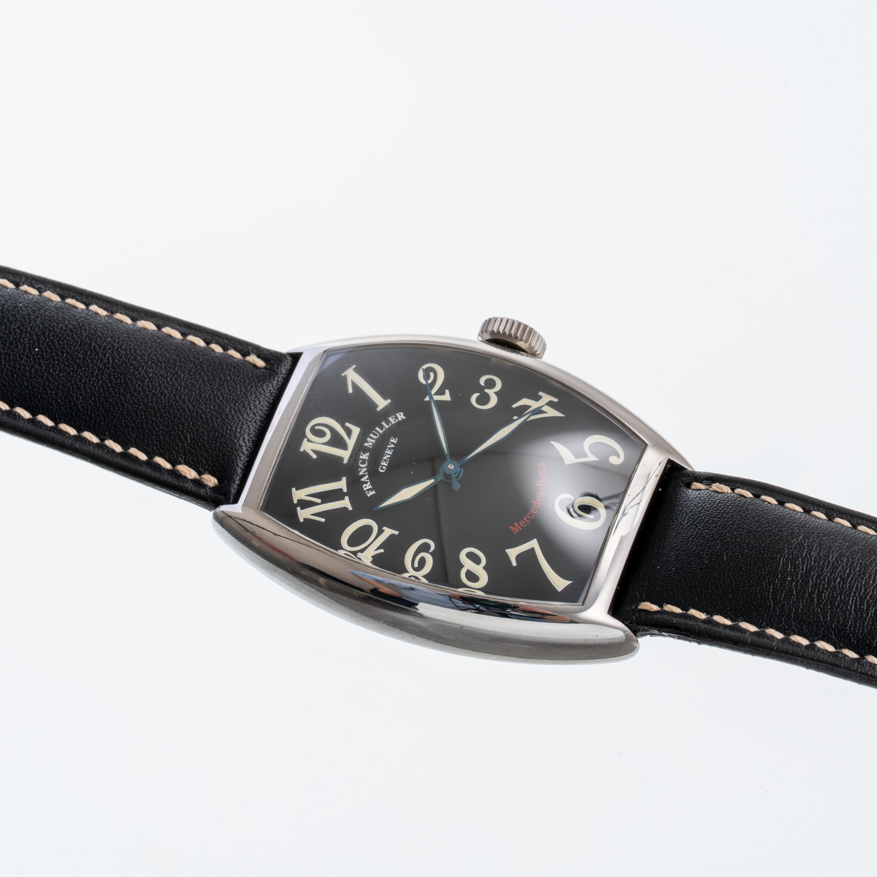 Franck Muller - Casablanca Mercedes Benz, orologio solo tempo automatico in acciaio