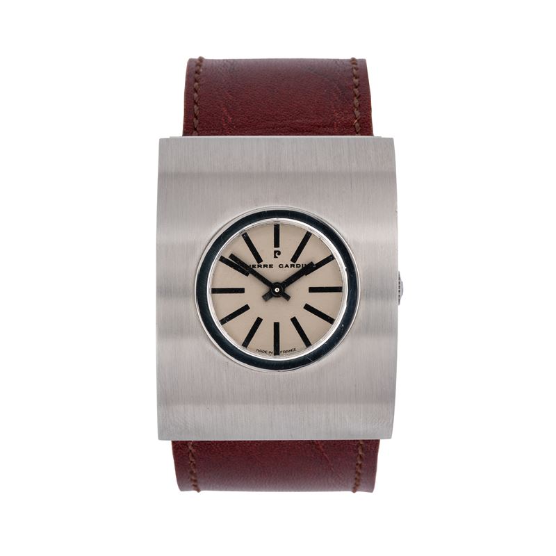 Pierre Cardin - Driver PC109, orologio da polso in acciaio a carica manuale (cal. Jaeger HF36), 1...